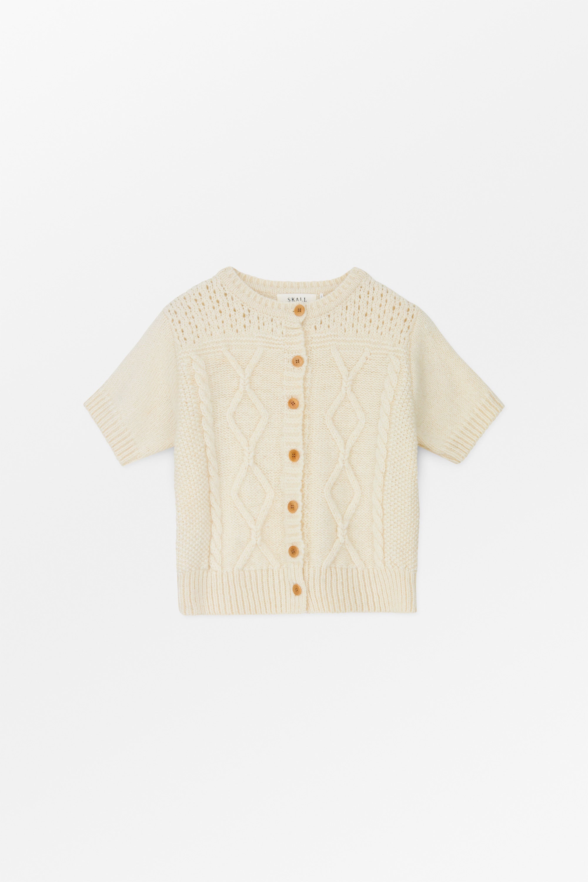 Svea cardigan - Off white – Skall Studio ENG