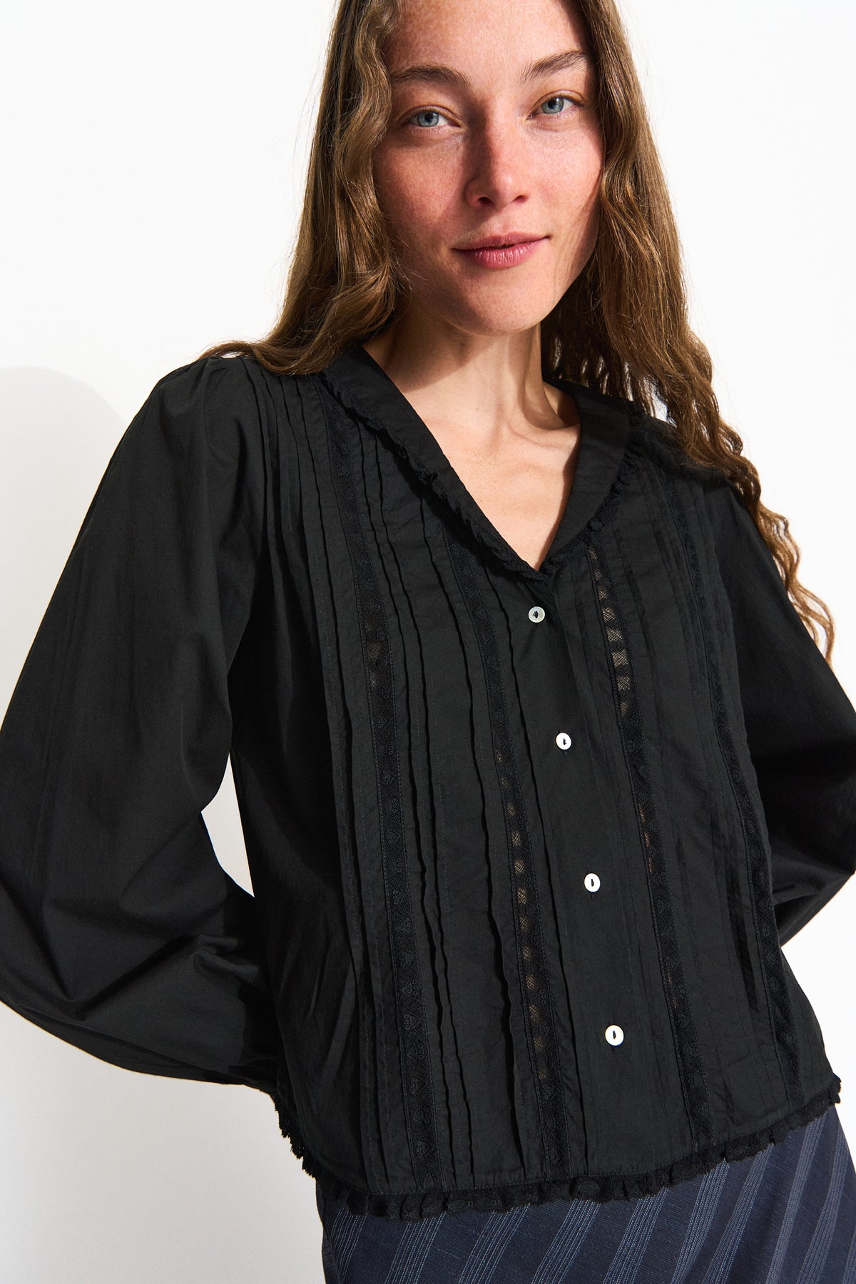 Skall Studio Adelaide blouse Blouse Black