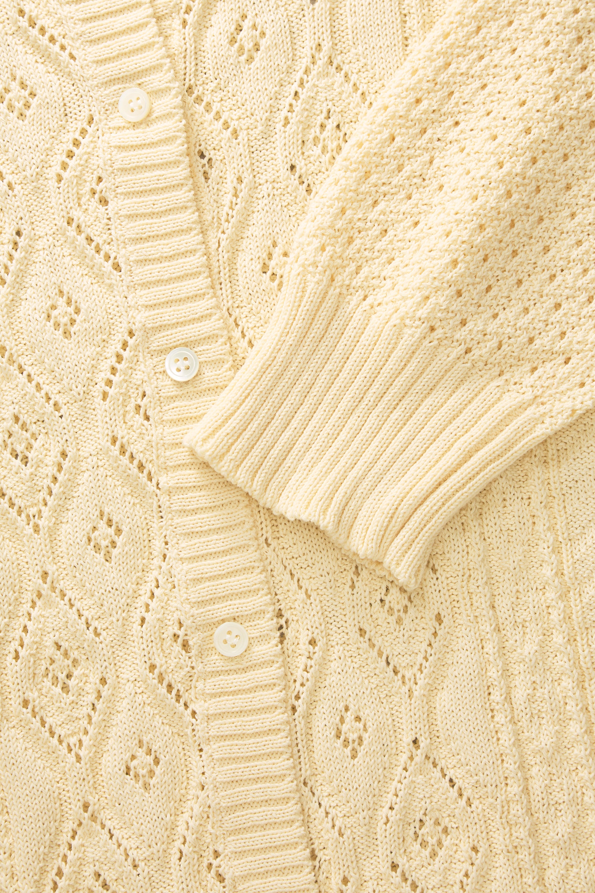 Skall Studio Alexa cardigan Cardigan Pastel yellow