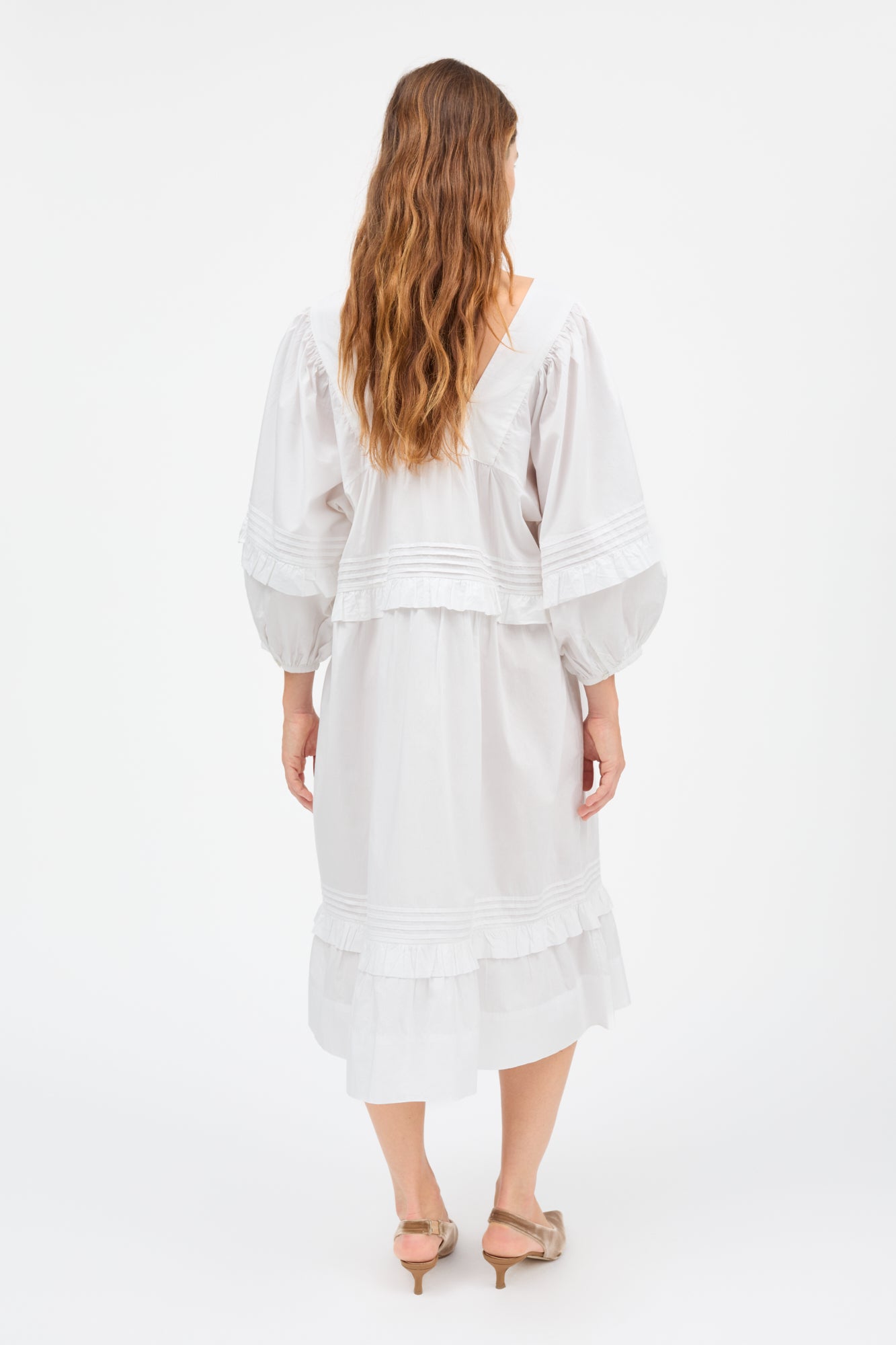 Alice dress - Optic white Skall Studio ENG Alice dress - Optic white Skall Studio ENG