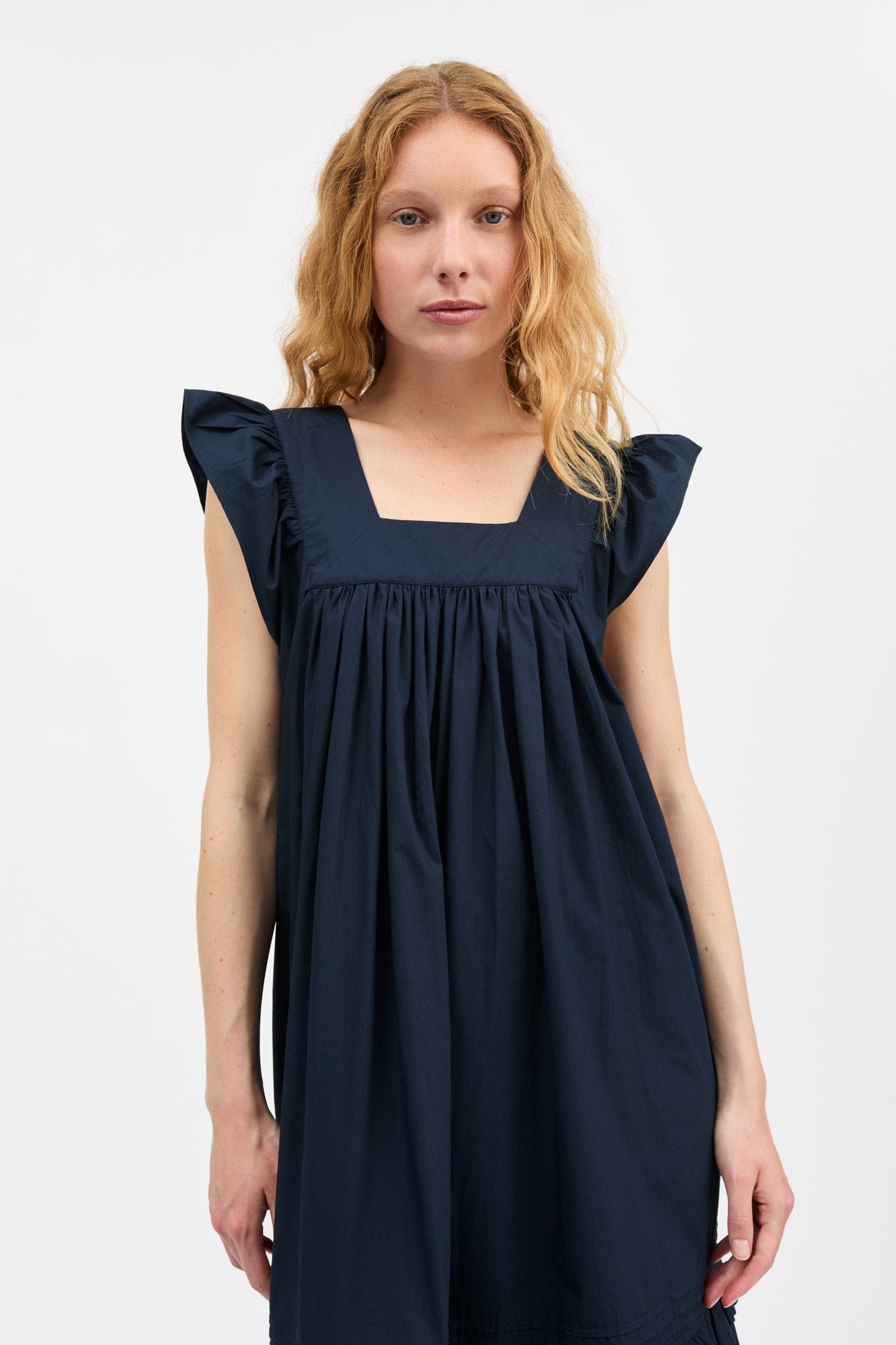 タグ付き新品未使用　deres 12th dress dark navy Alina dress - Dark navy – Skall Studio ENG