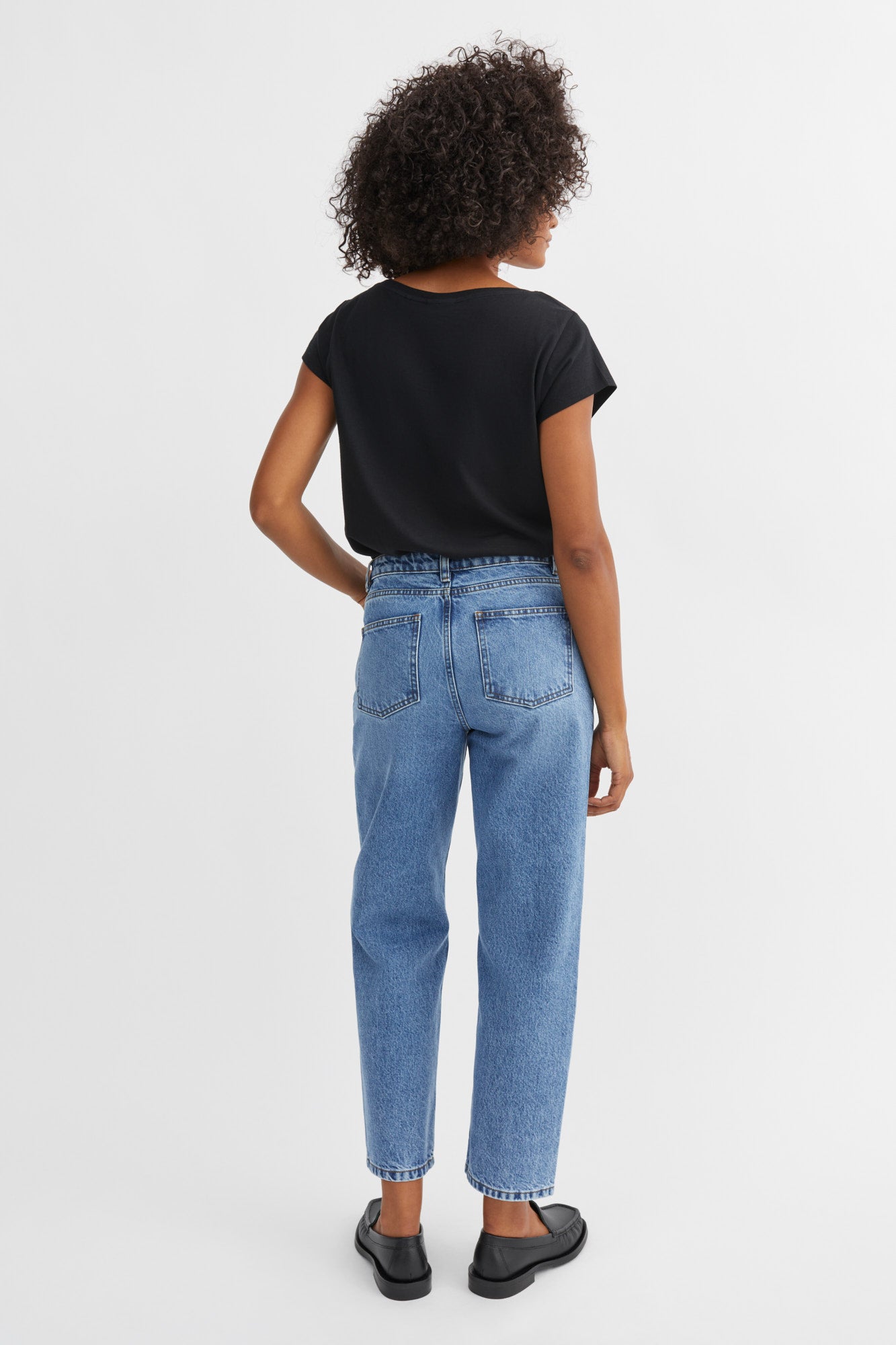 Skall Studio Allison cropped jeans Jeans Worn mid blue