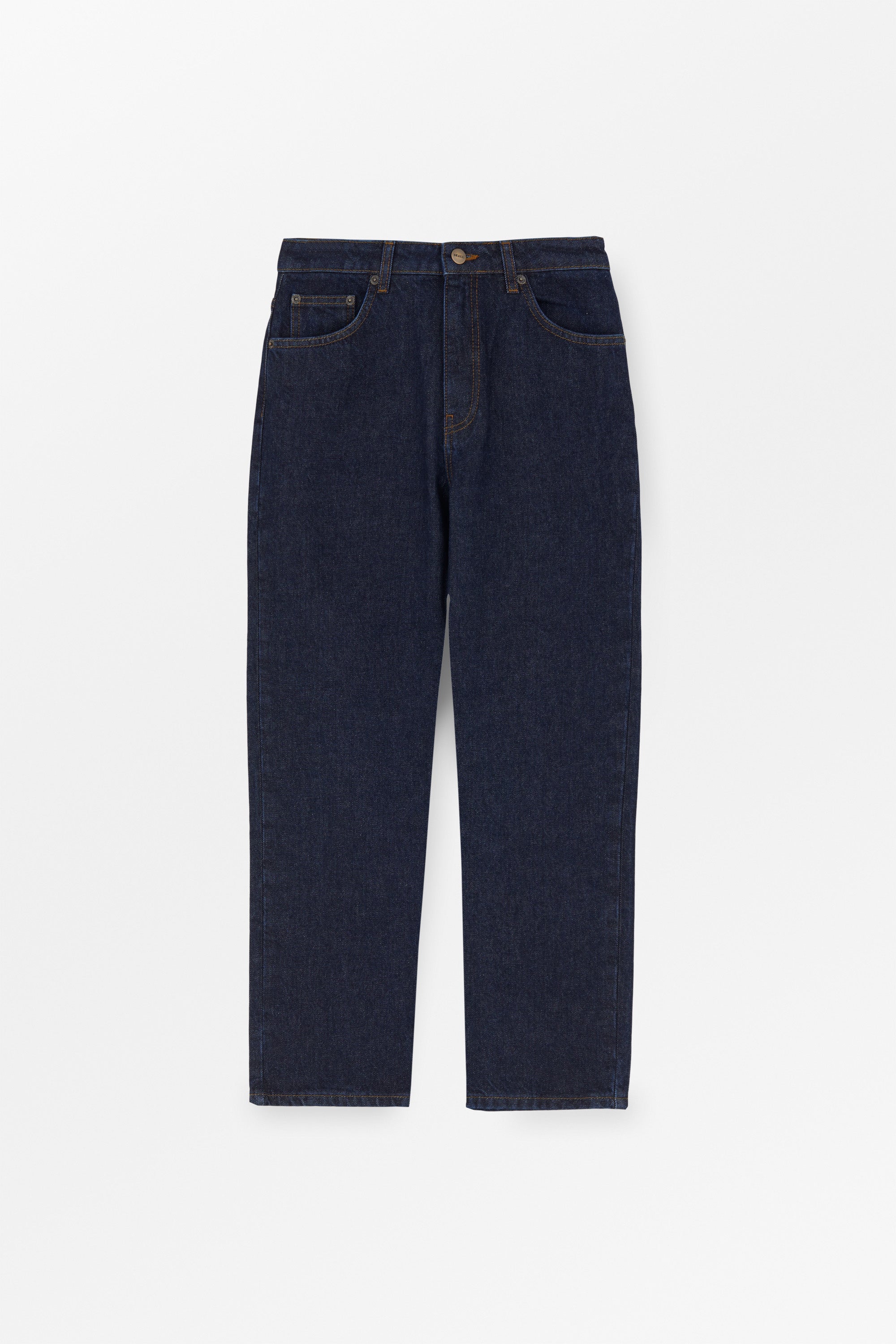 Allison cropped jeans - Slouchy blue – Skall Studio ENG