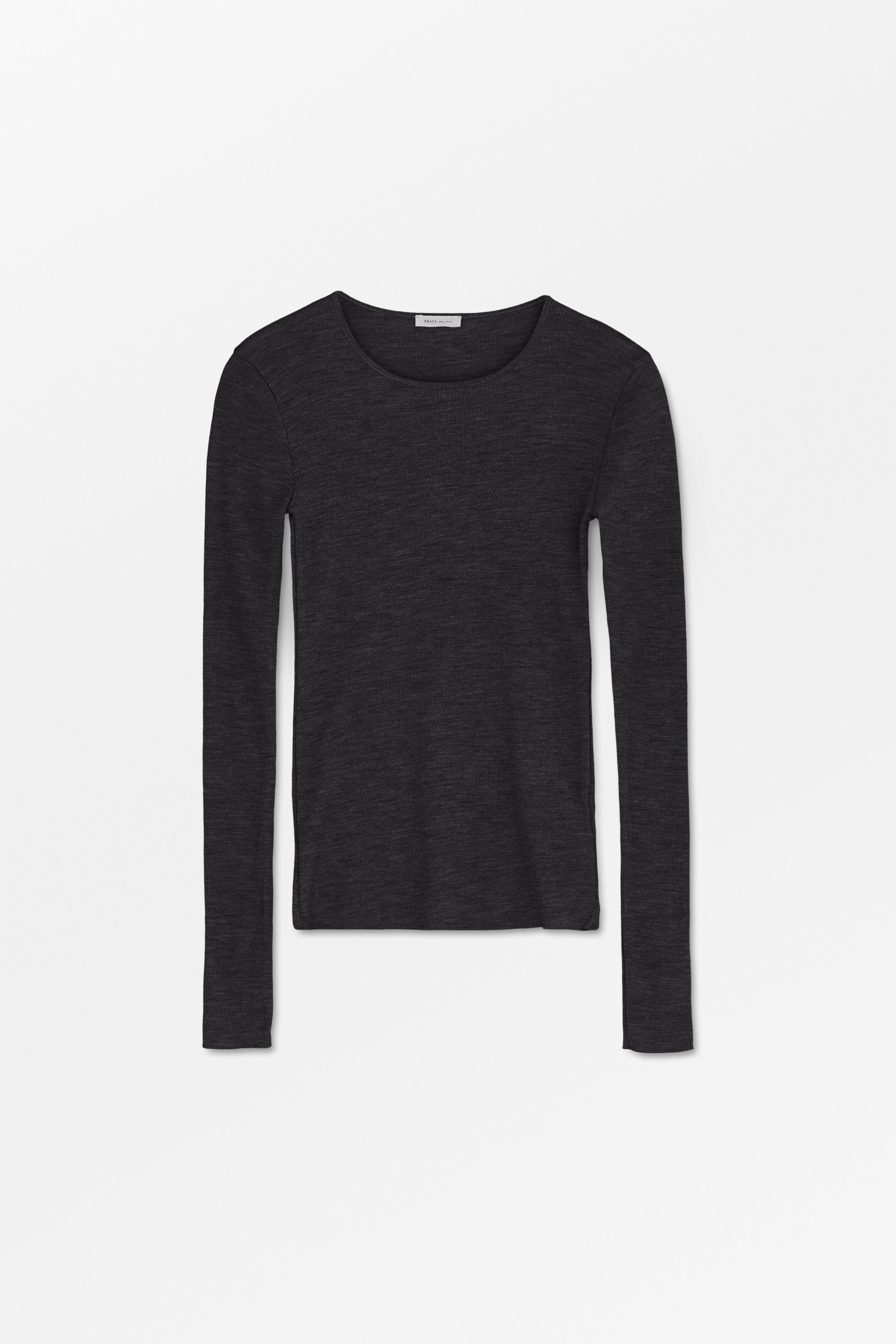 Skall Studio Amy Blouse Blouse Dark Grey Melange