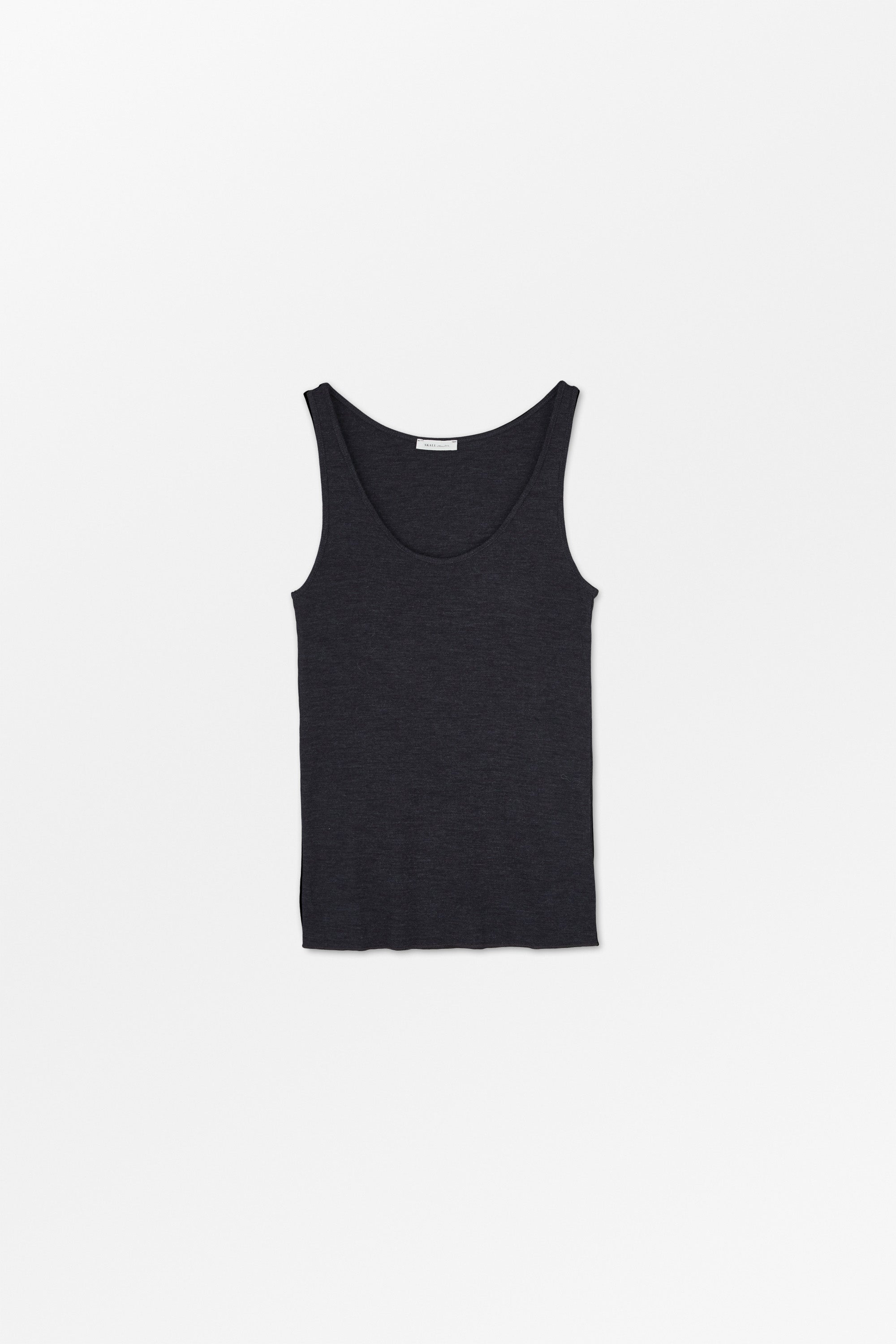 Skall Studio Amy top Top Dark Grey Melange