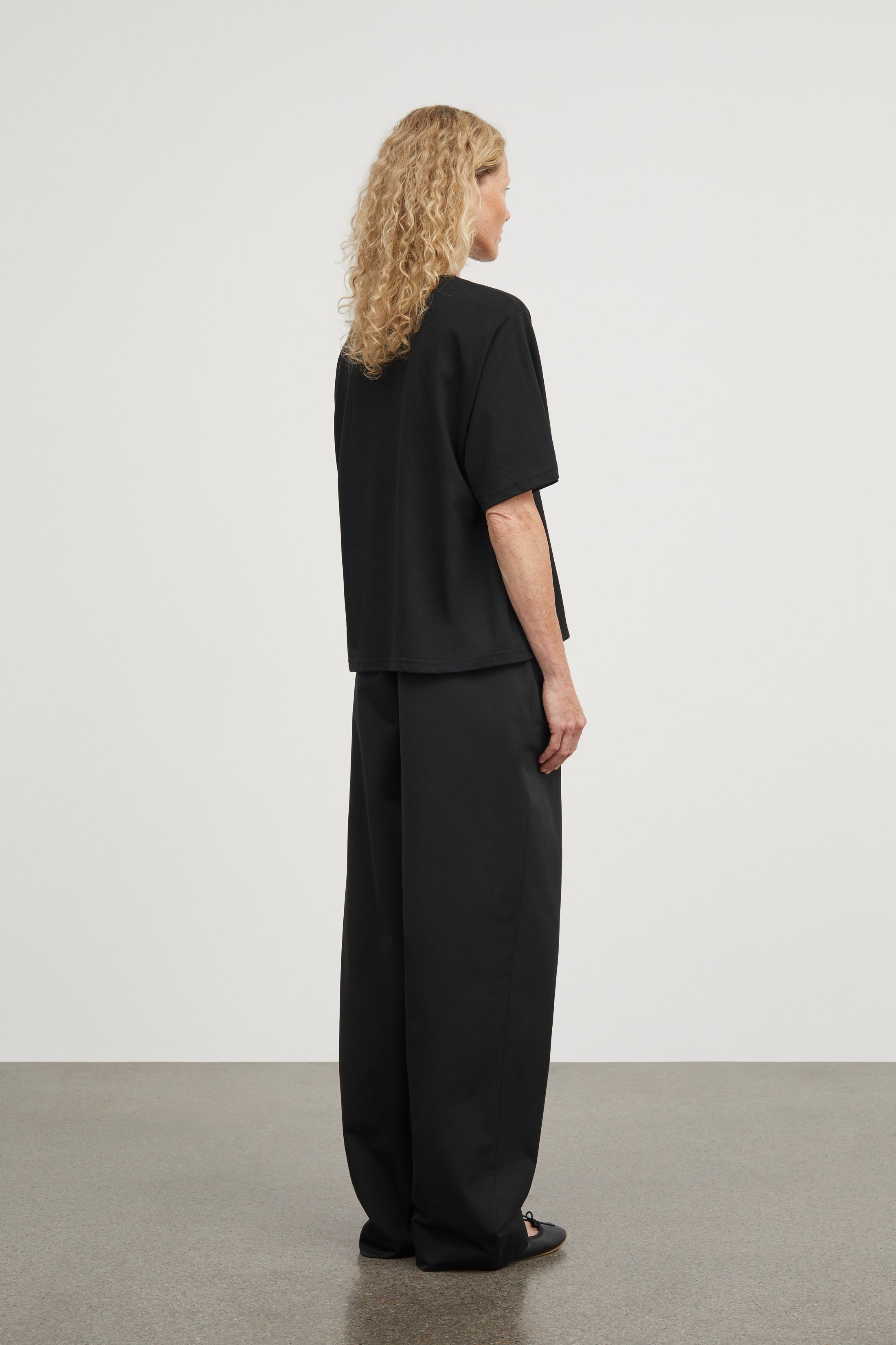 Andy oversize tee - Black – Skall Studio ENG