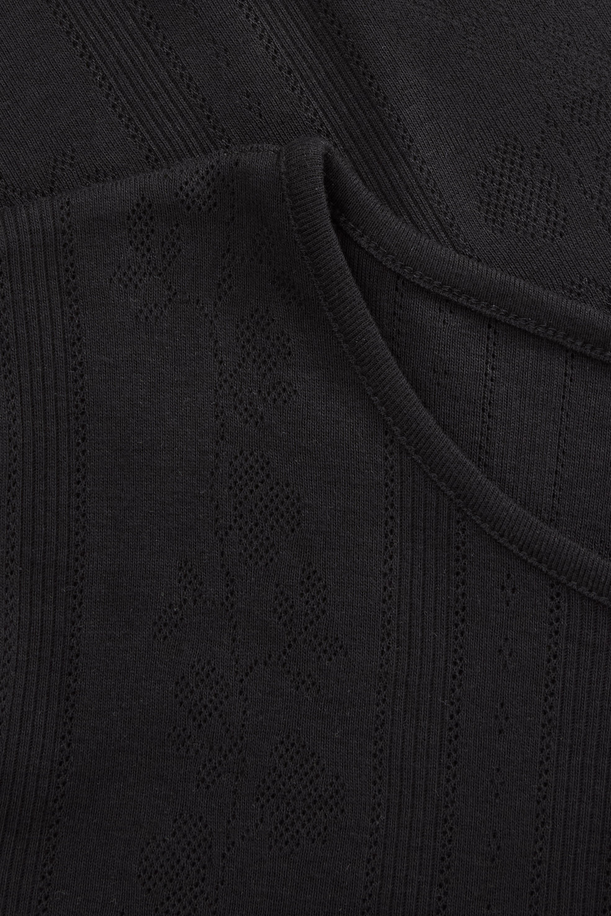 Skall Studio Anna cap sleeve tee Tank top Black