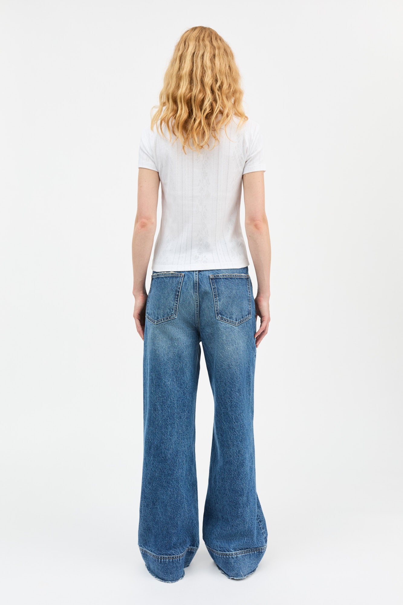 Skall Studio Anna cap sleeve tee Tank top Optic white