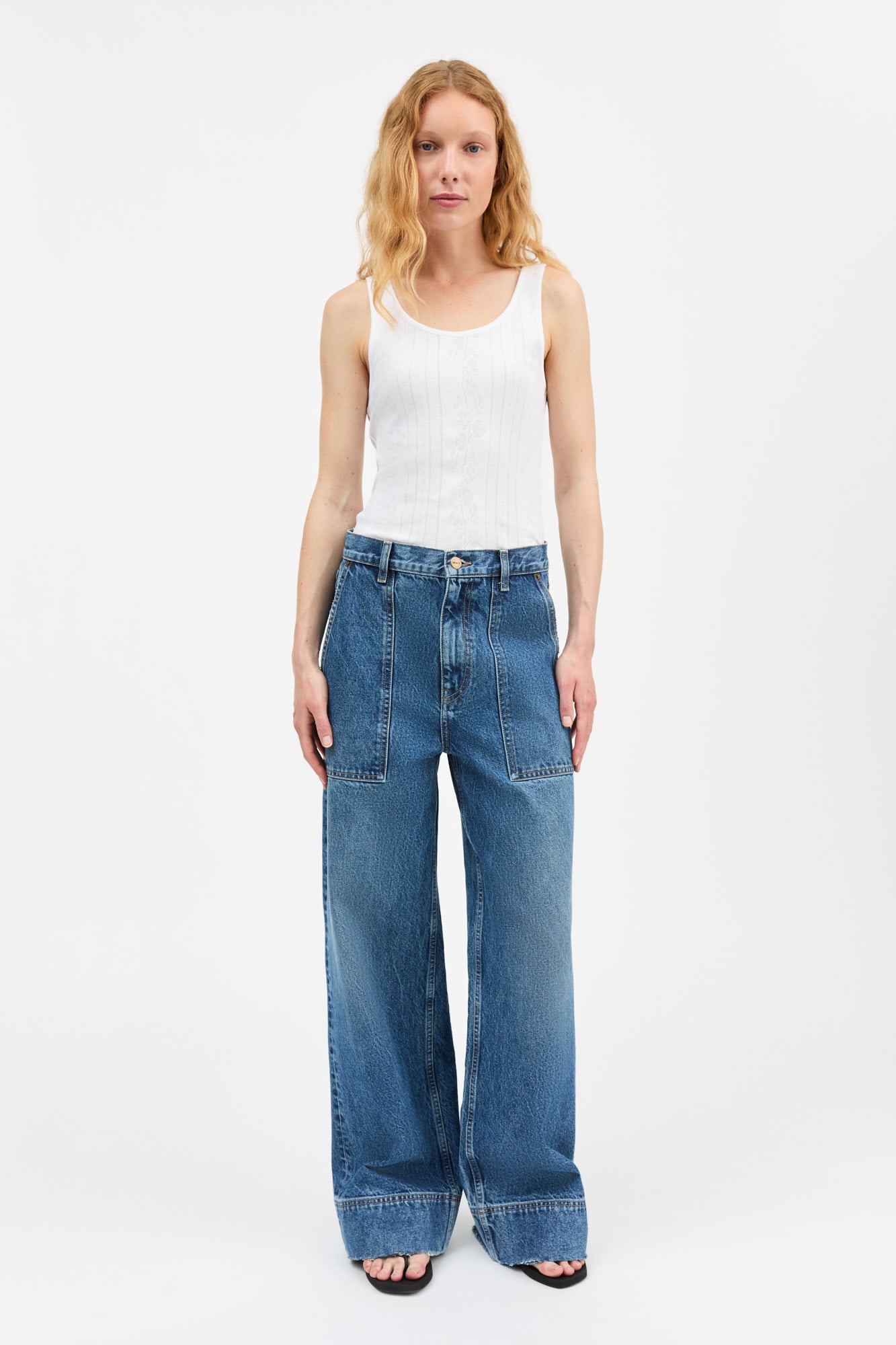 Skall Studio Anna top Tank top Optic white