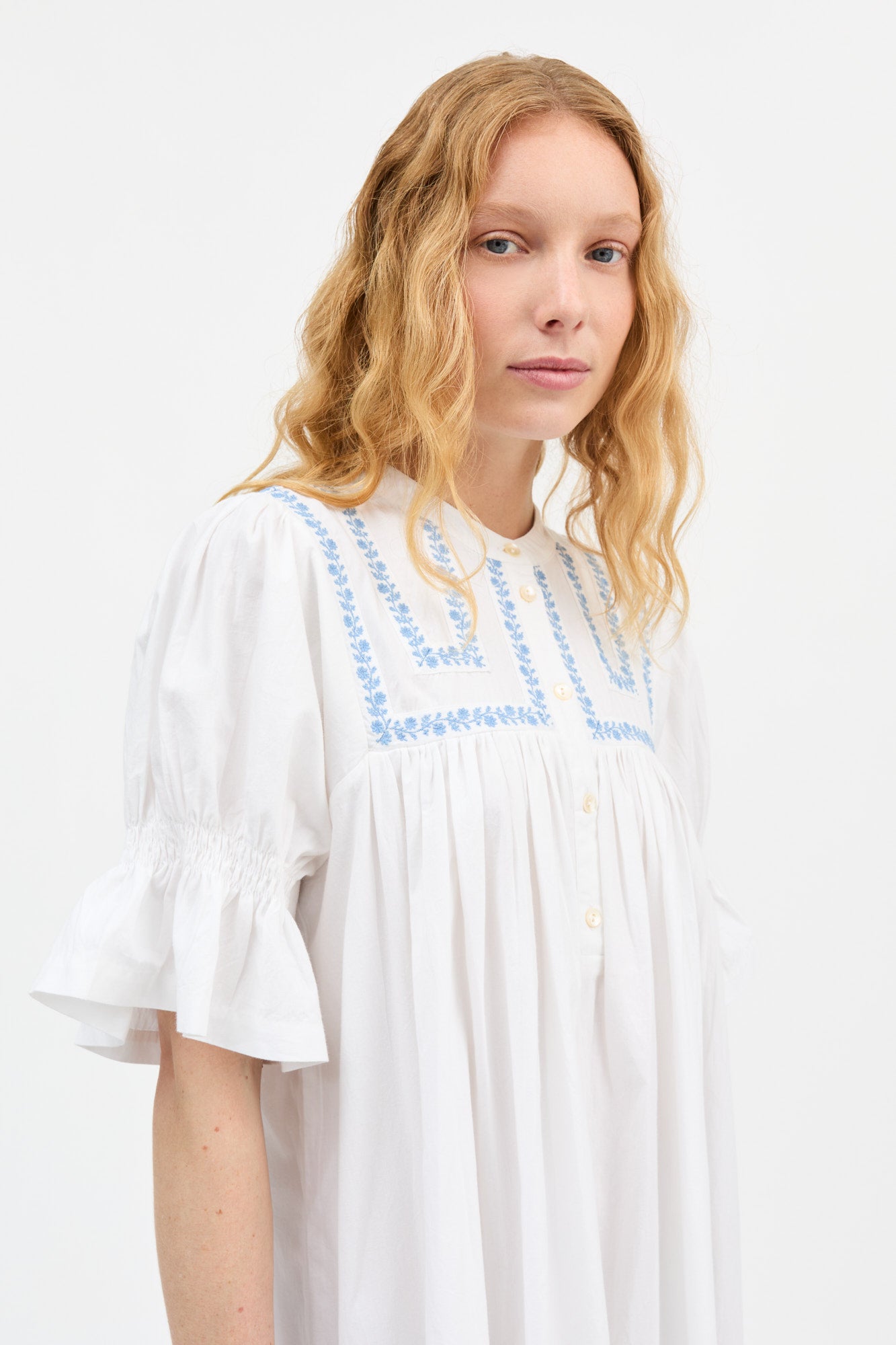 Skall Studio Bonne dress Dress Optic white