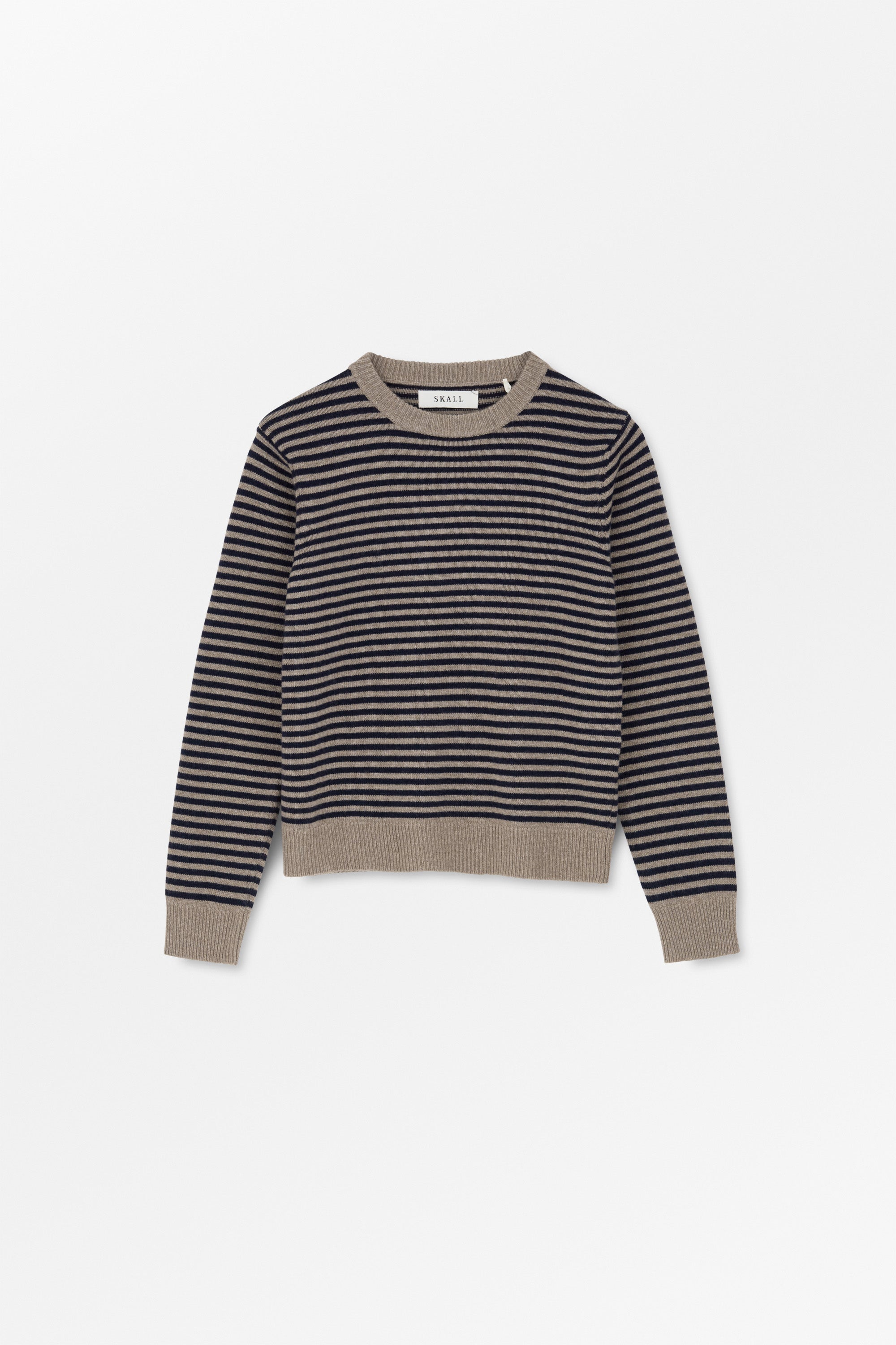 Skall Studio Cameron jumper Jumper Brown/Navy stripe