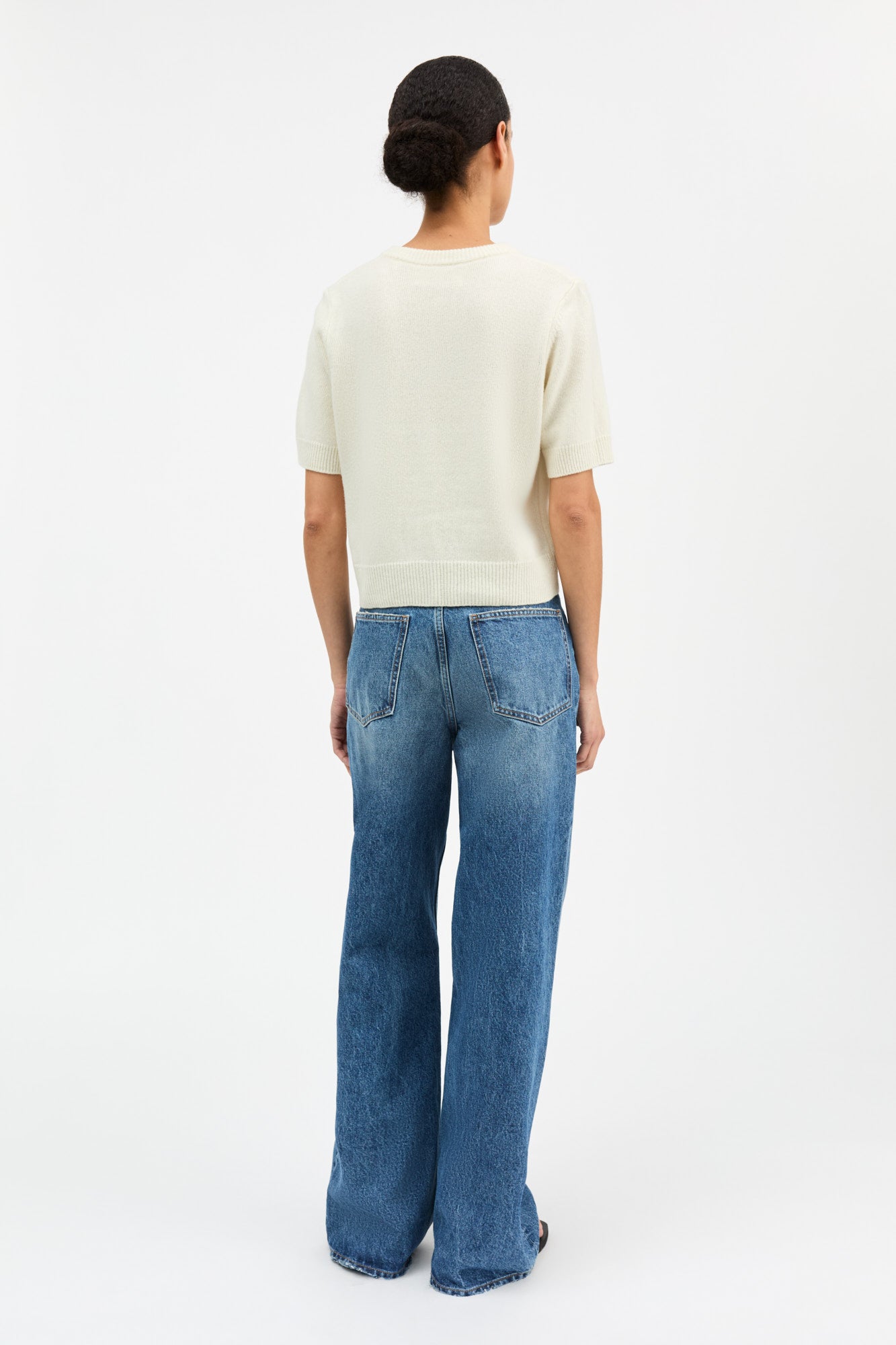 Carmine cardigan - White – Skall Studio ENG