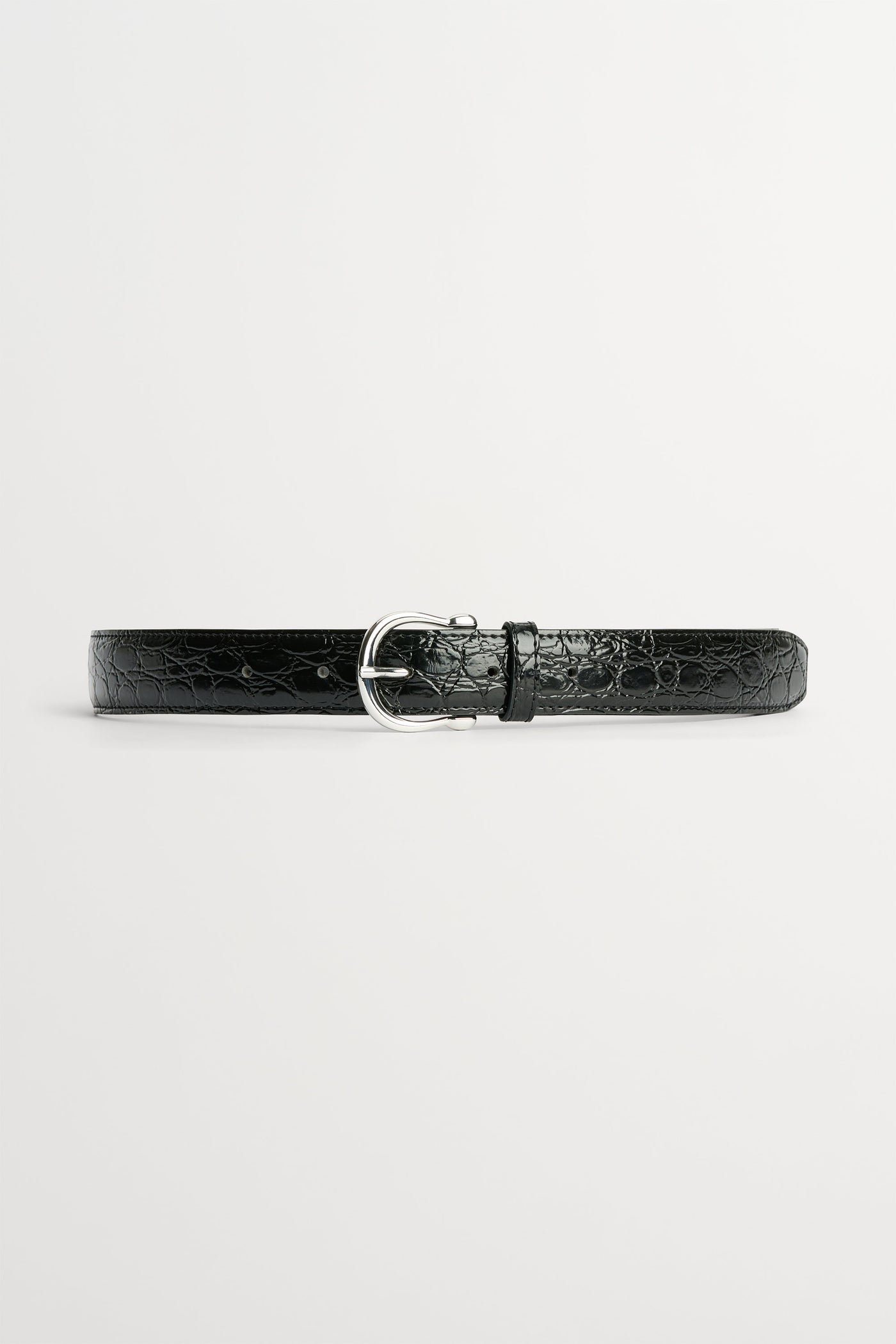 Skall Studio Casual belt Belt Croco black