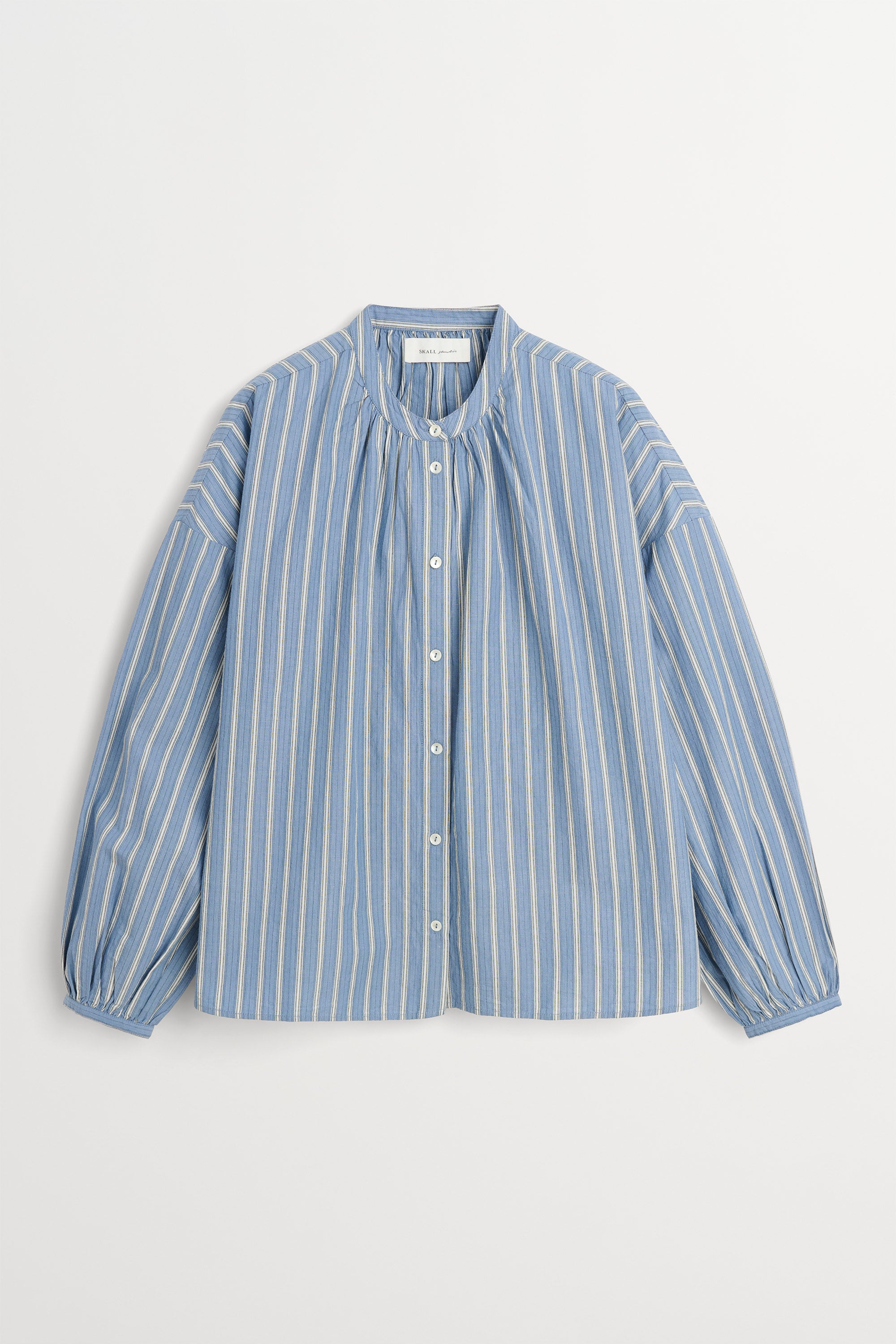 Skall Studio Cilla shirt Shirt Blue/Black/White stripe