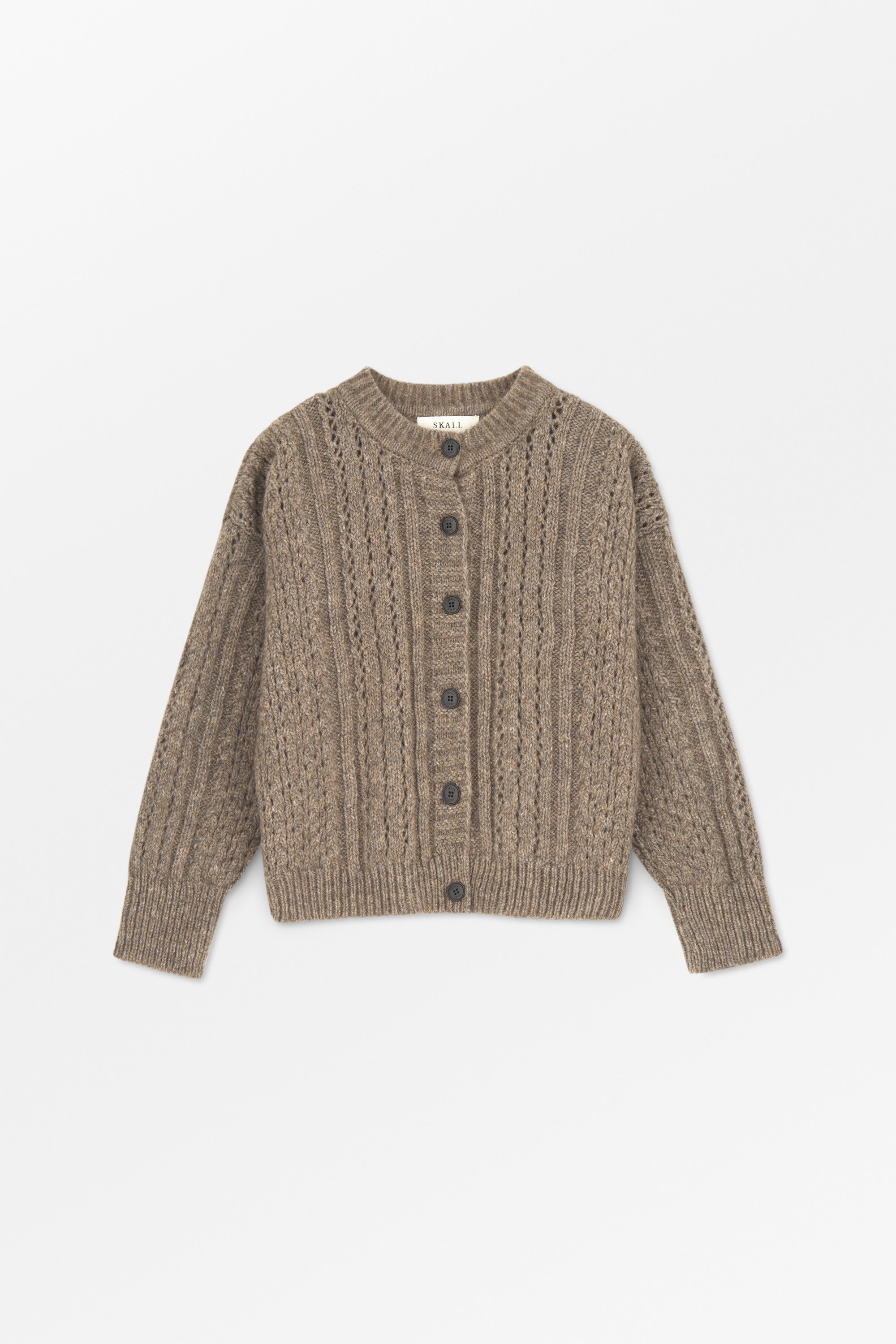 Dagmar cardigan - Light brown – Skall Studio ENG