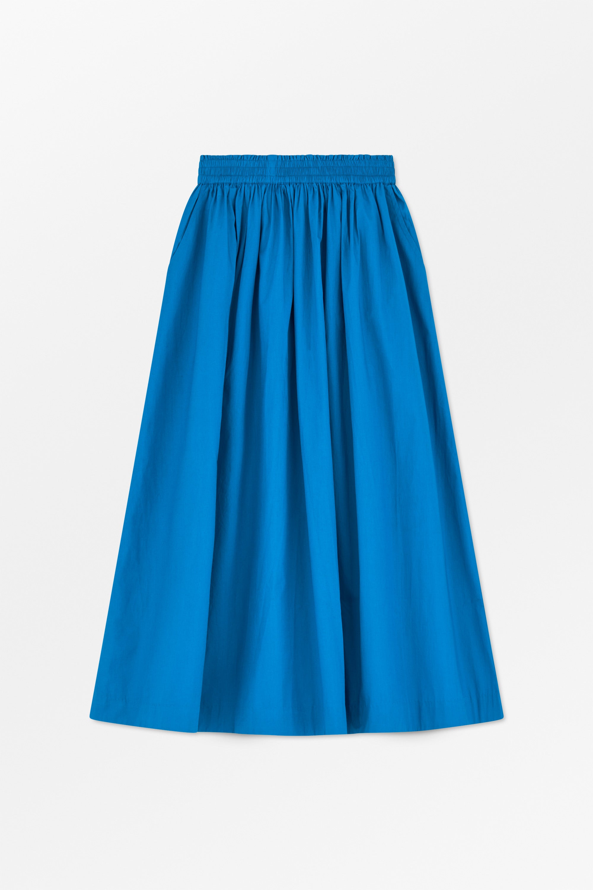Dagny skirt - Purple/blue check – Skall Studio ENG