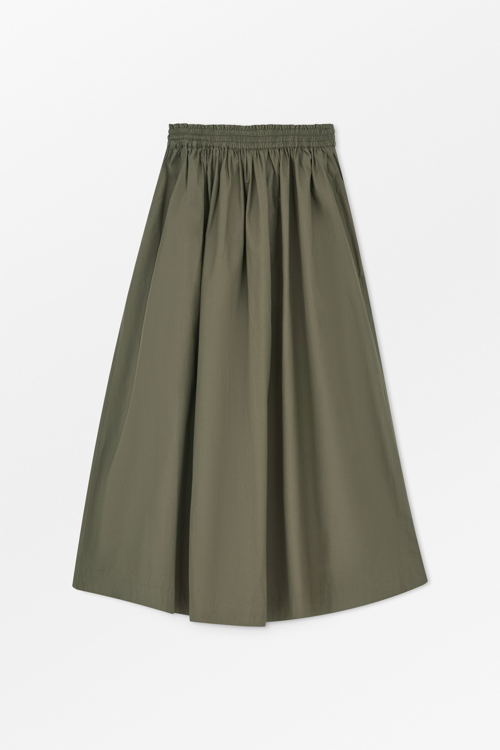 Dagny skirt - White/Aqua stripe – Skall Studio ENG