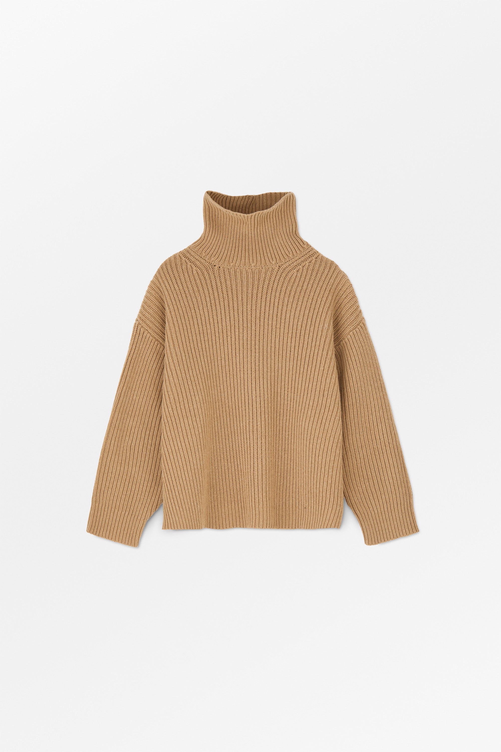 Skall Studio Diana T-neck jumper Jumper Camel