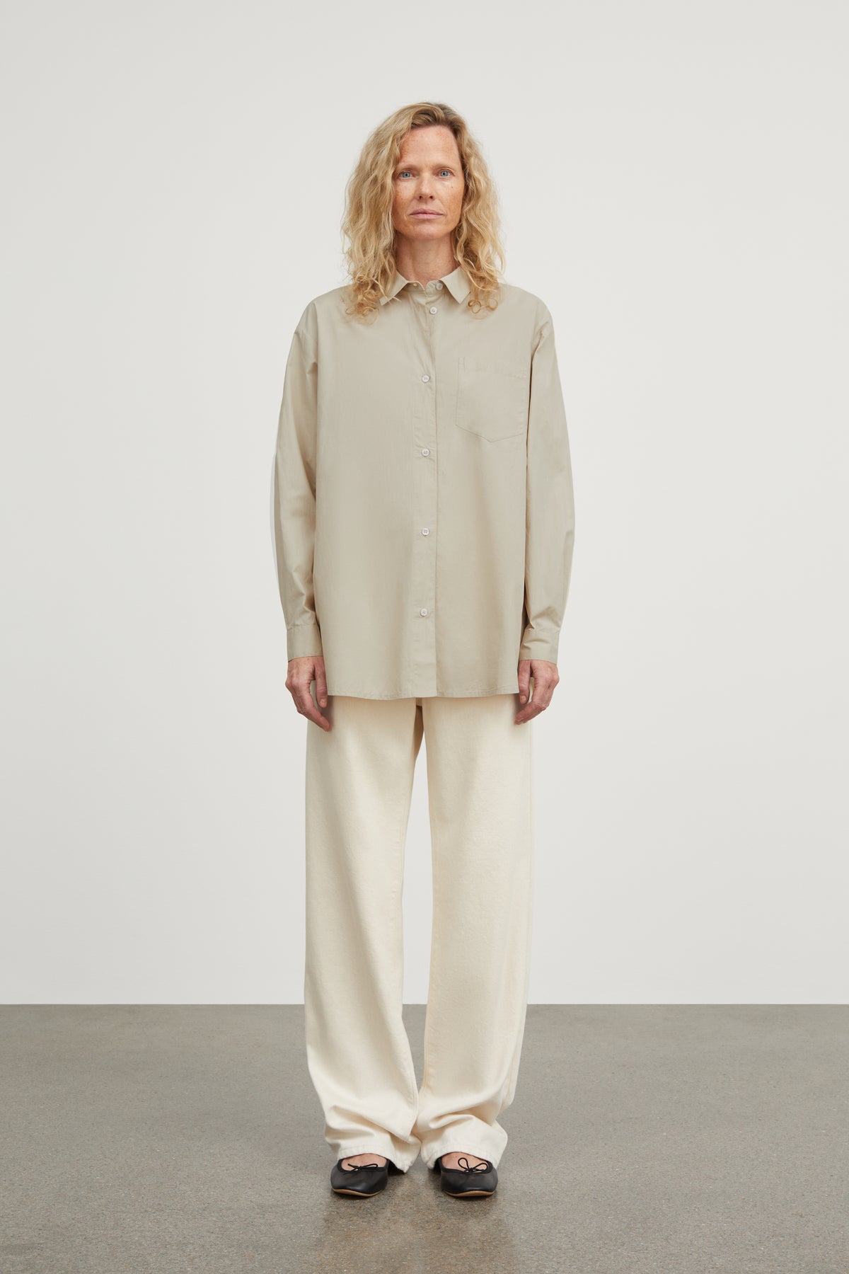 Skall Studio Edgar Shirt Shirt Light grey