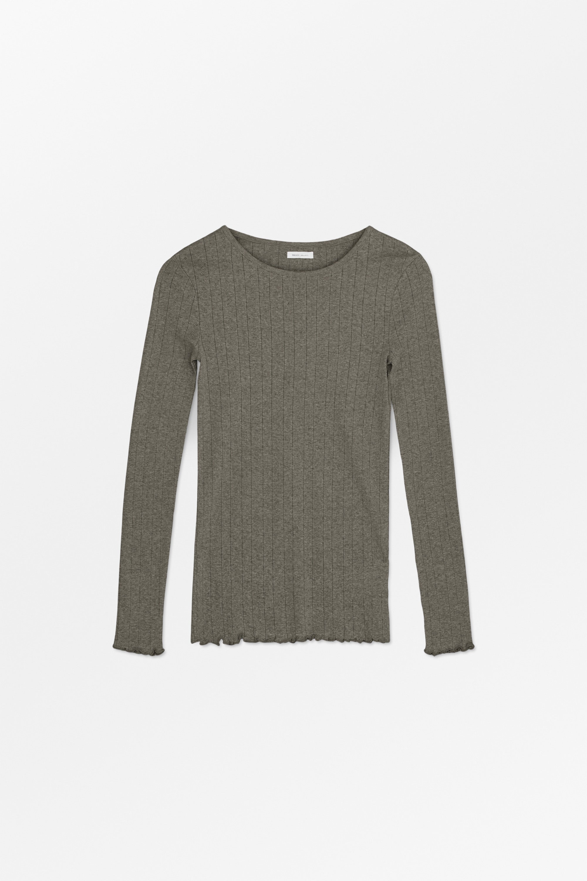 Skall Studio Edie blouse T-shirt Brown mélange