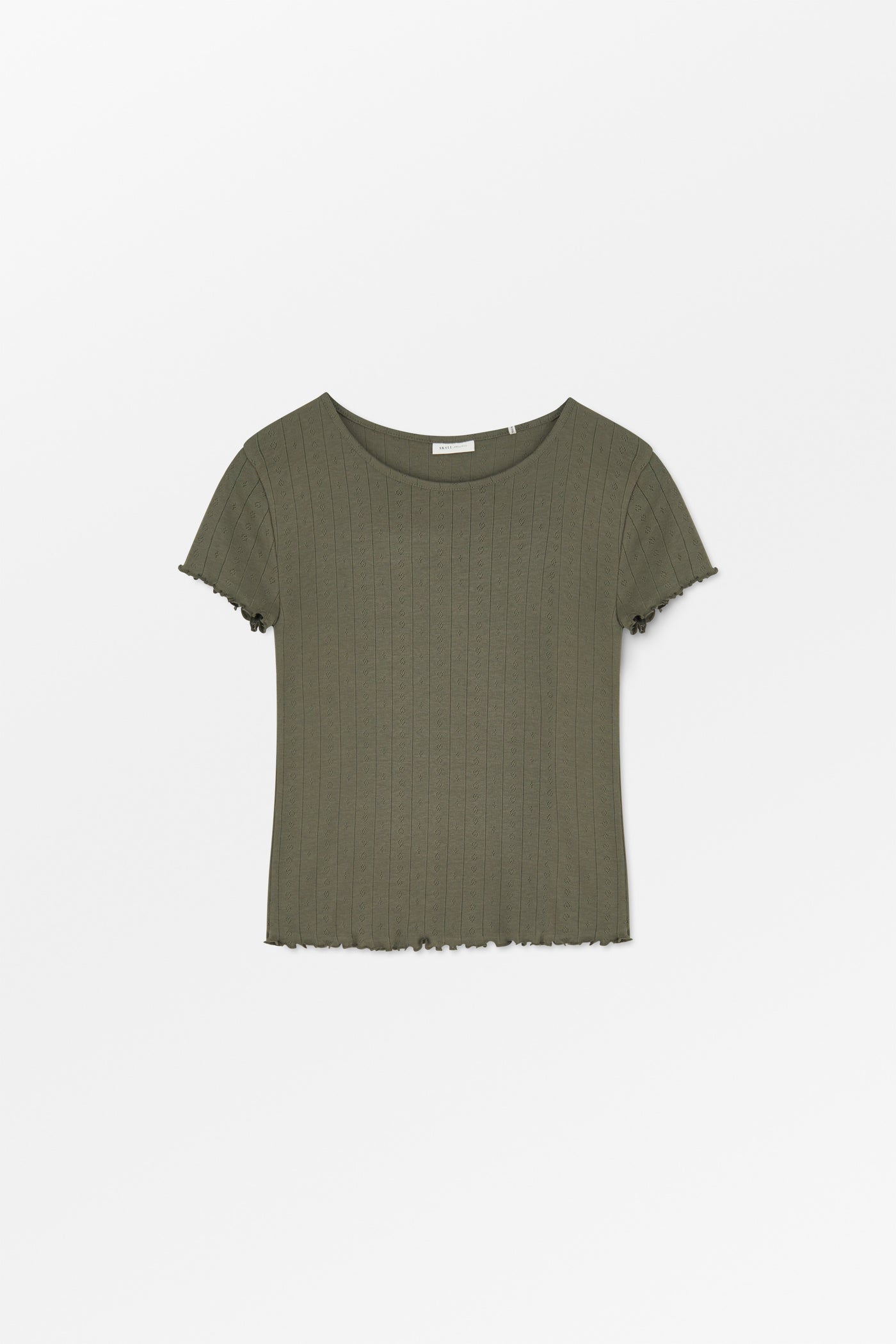 Skall Studio Edie cap sleeve tee Tee Olive