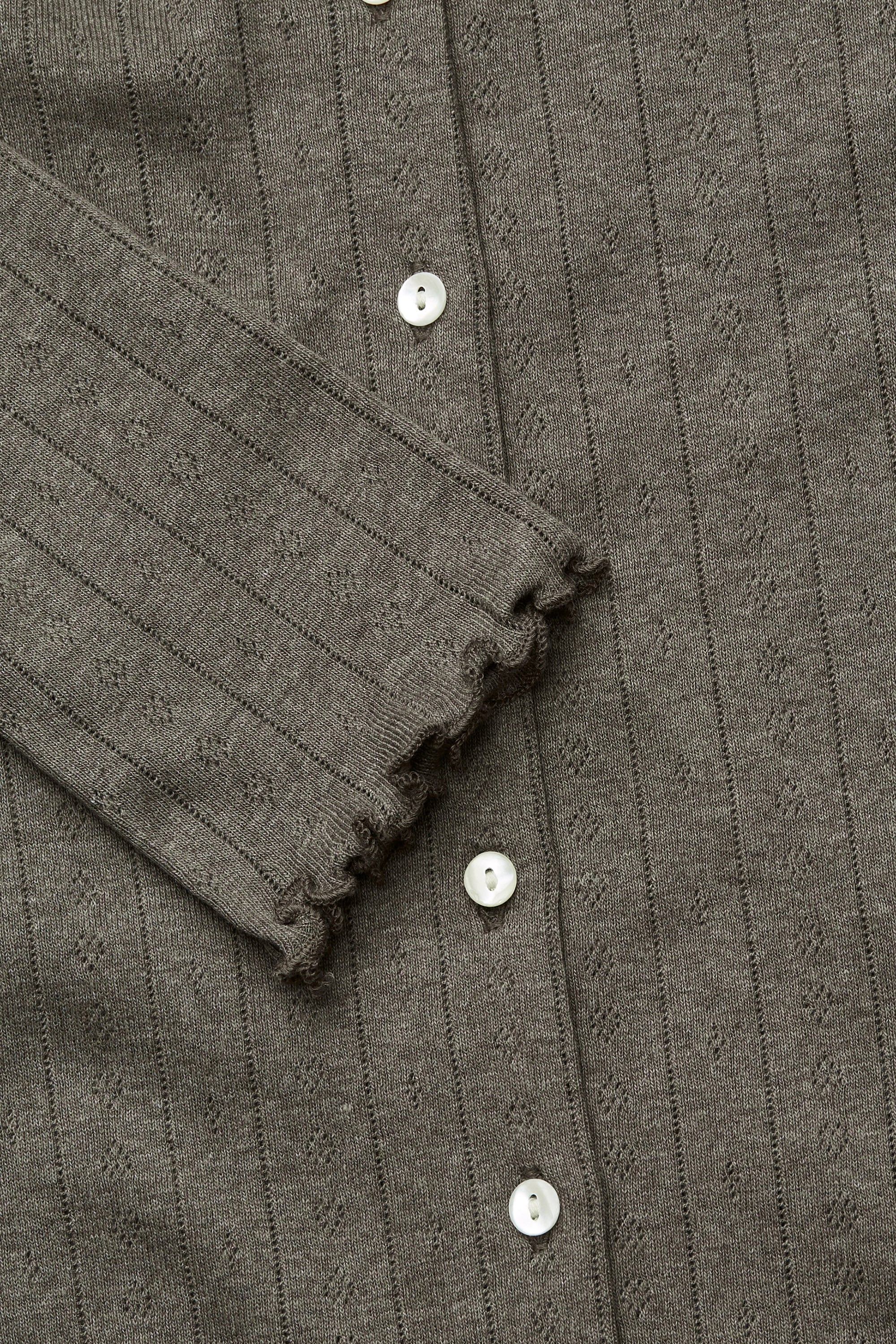 Skall Studio Edie cardigan Cardigan Brown mélange