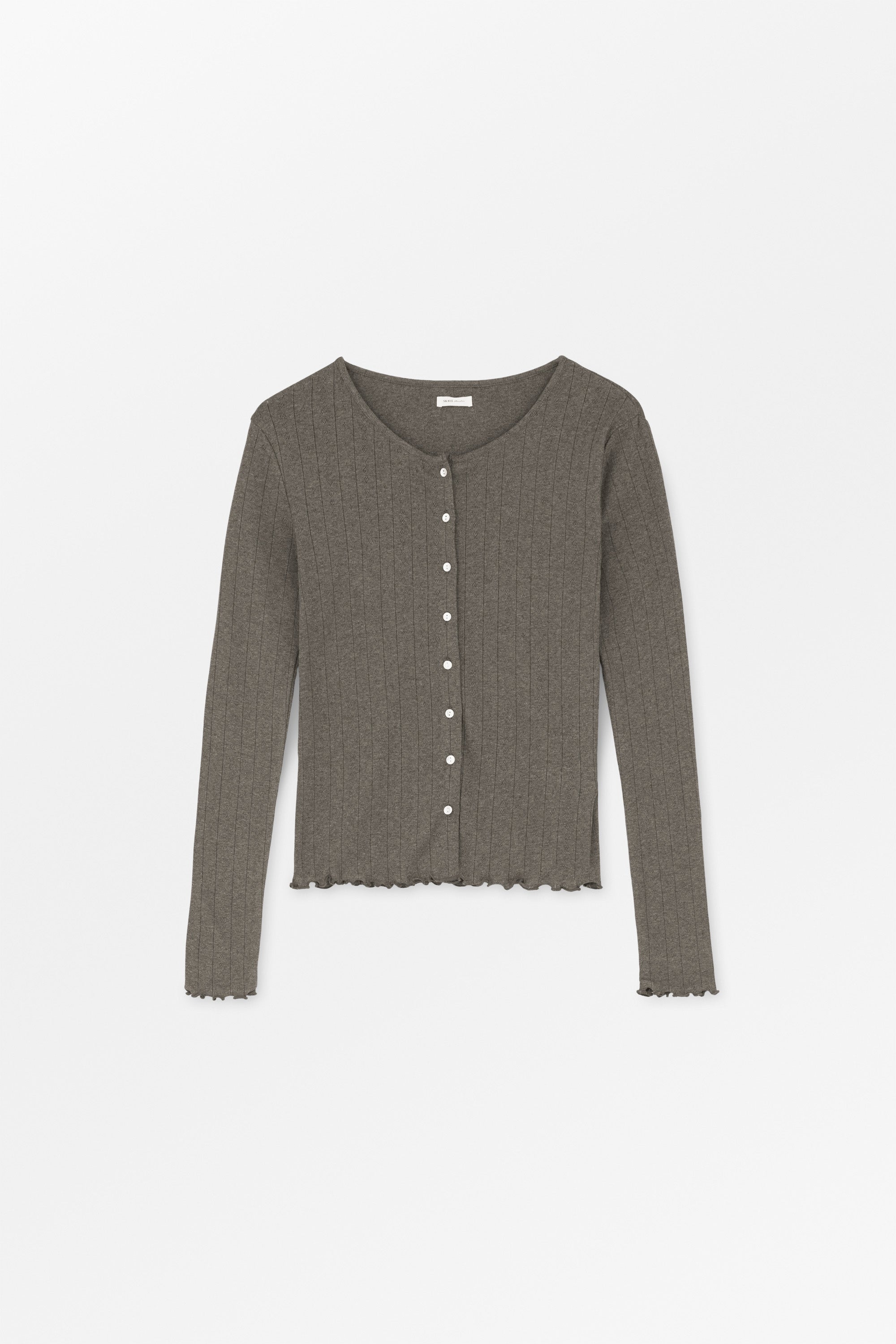 Skall Studio Edie cardigan Cardigan Brown mélange