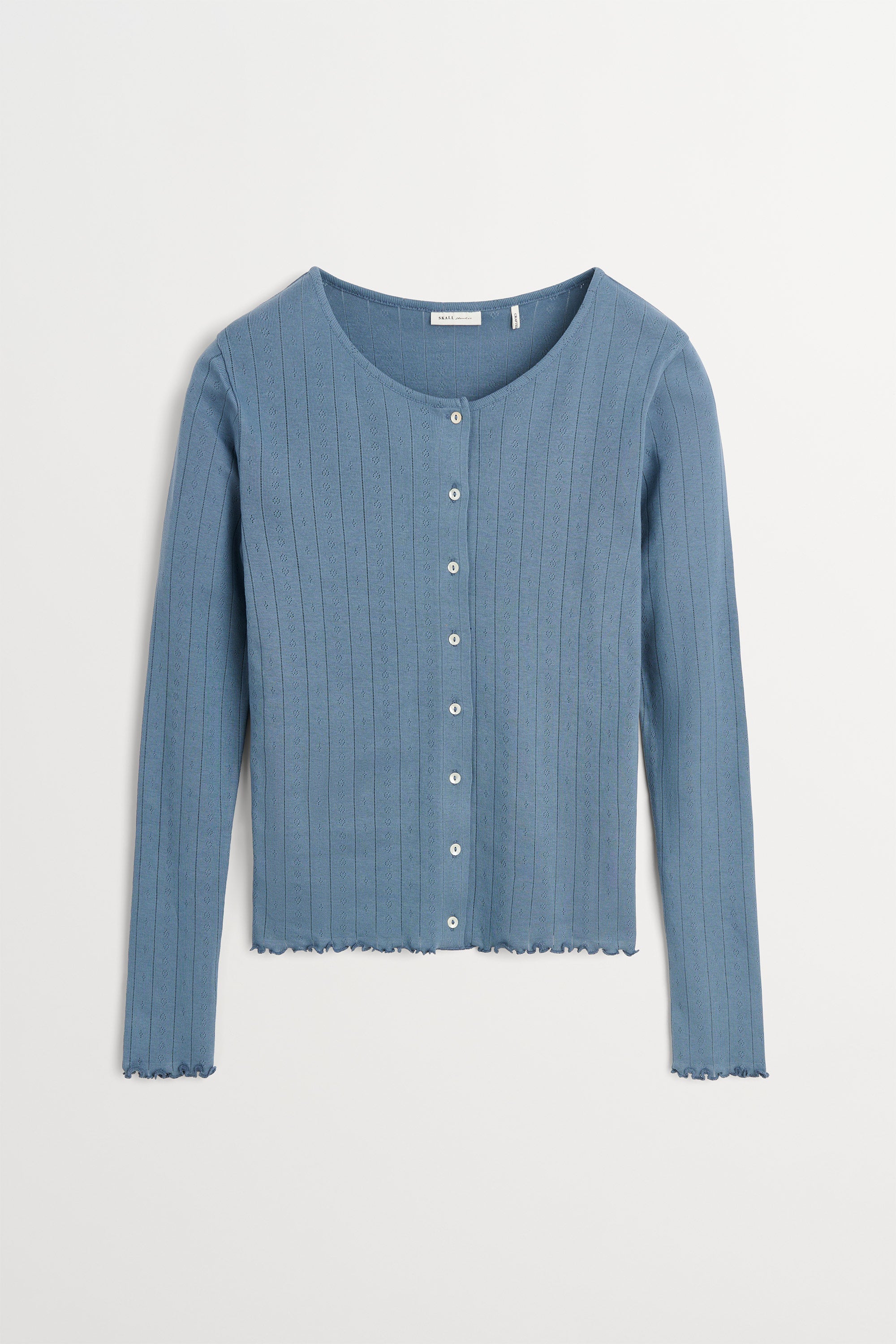 Edie cardigan - Brown mélange – Skall Studio ENG