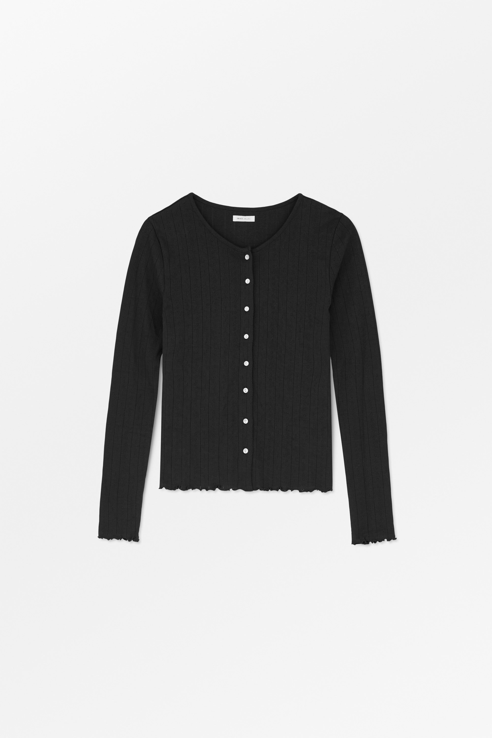 Edie cardigan - Black – Skall Studio ENG