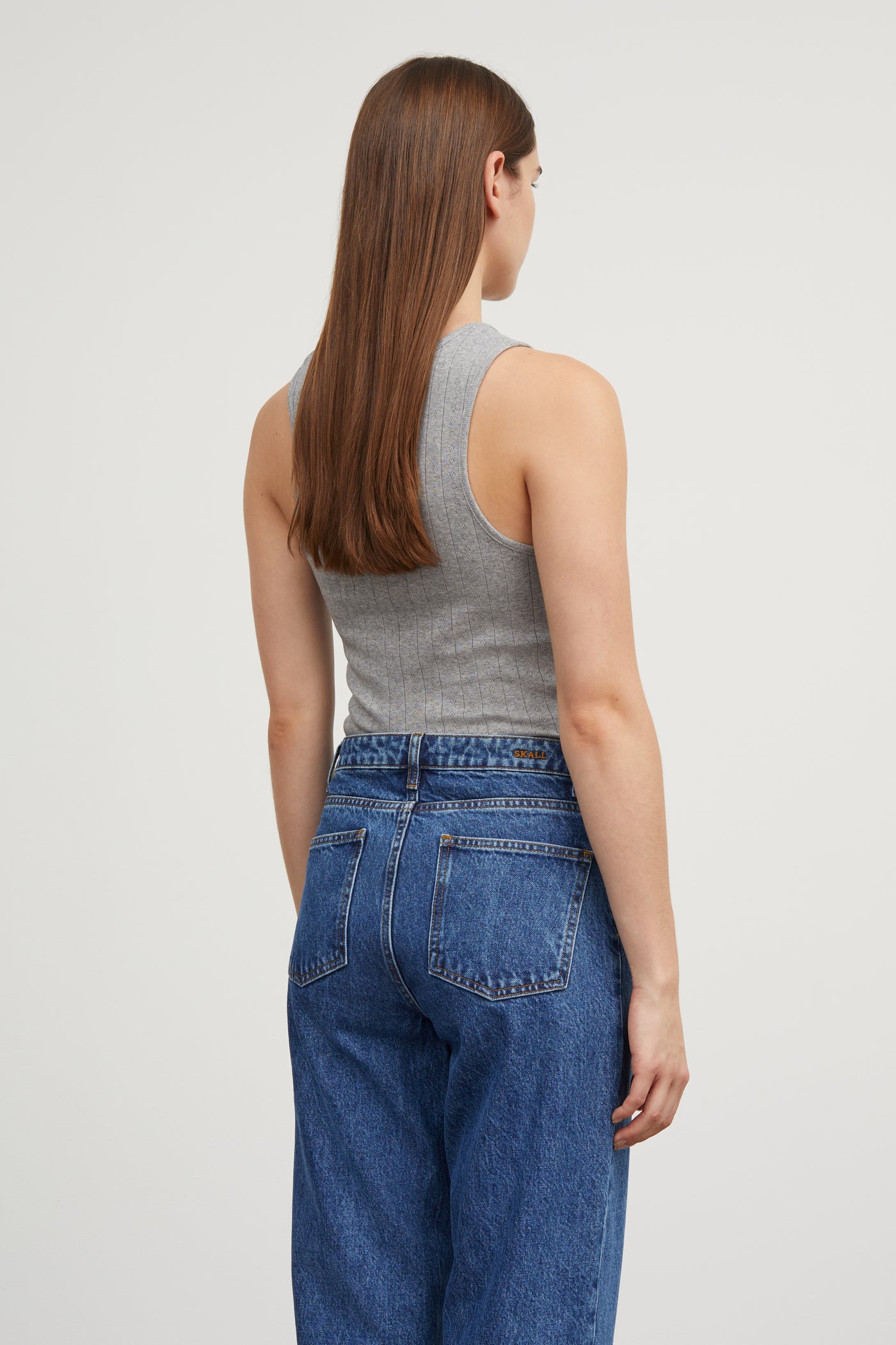 Skall Studio Edie tank top Tank top Grey melange