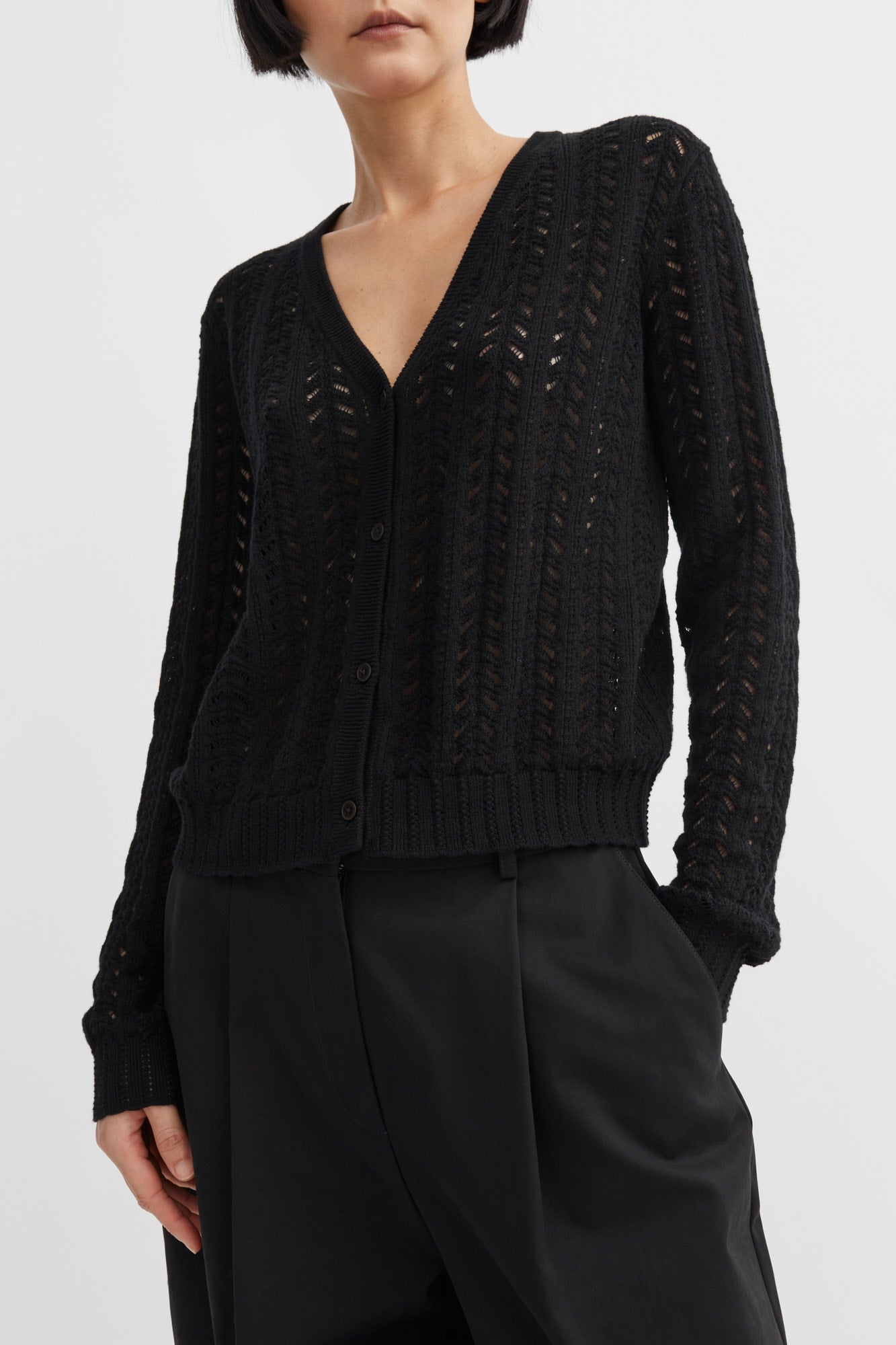 Skall Studio Ellis cardigan Cardigan Black