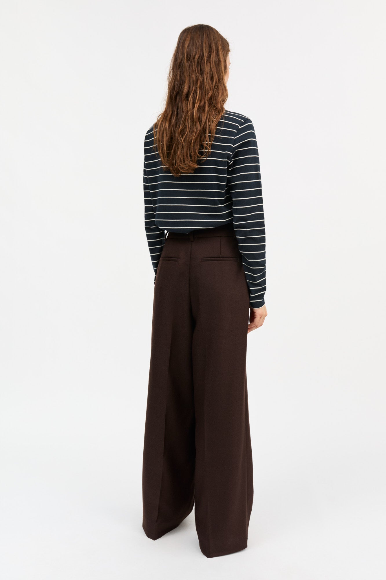 Skall Studio Emmerson trousers Trousers Dark brown