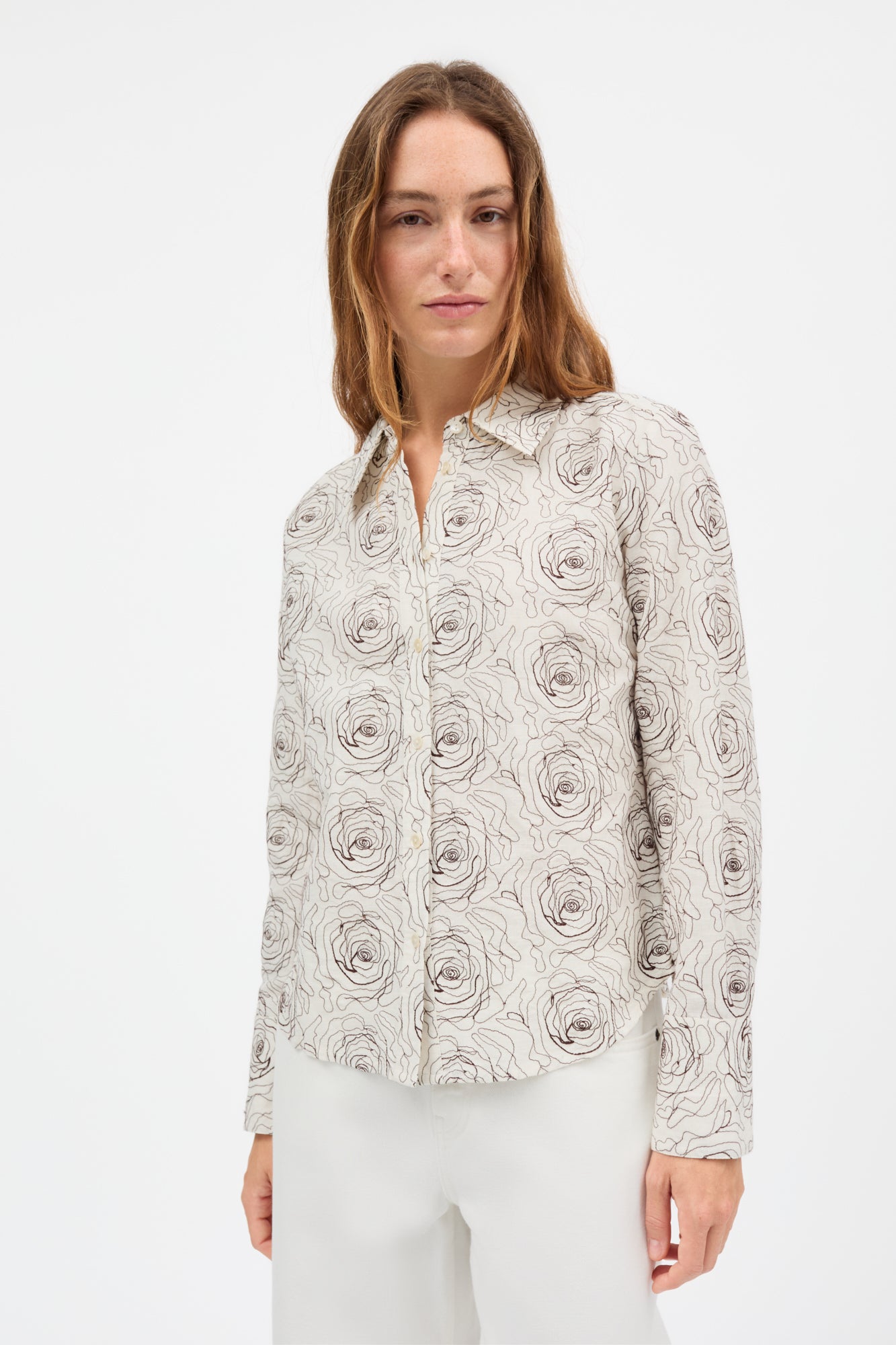 Skall Studio Fauna shirt Shirt Ecru