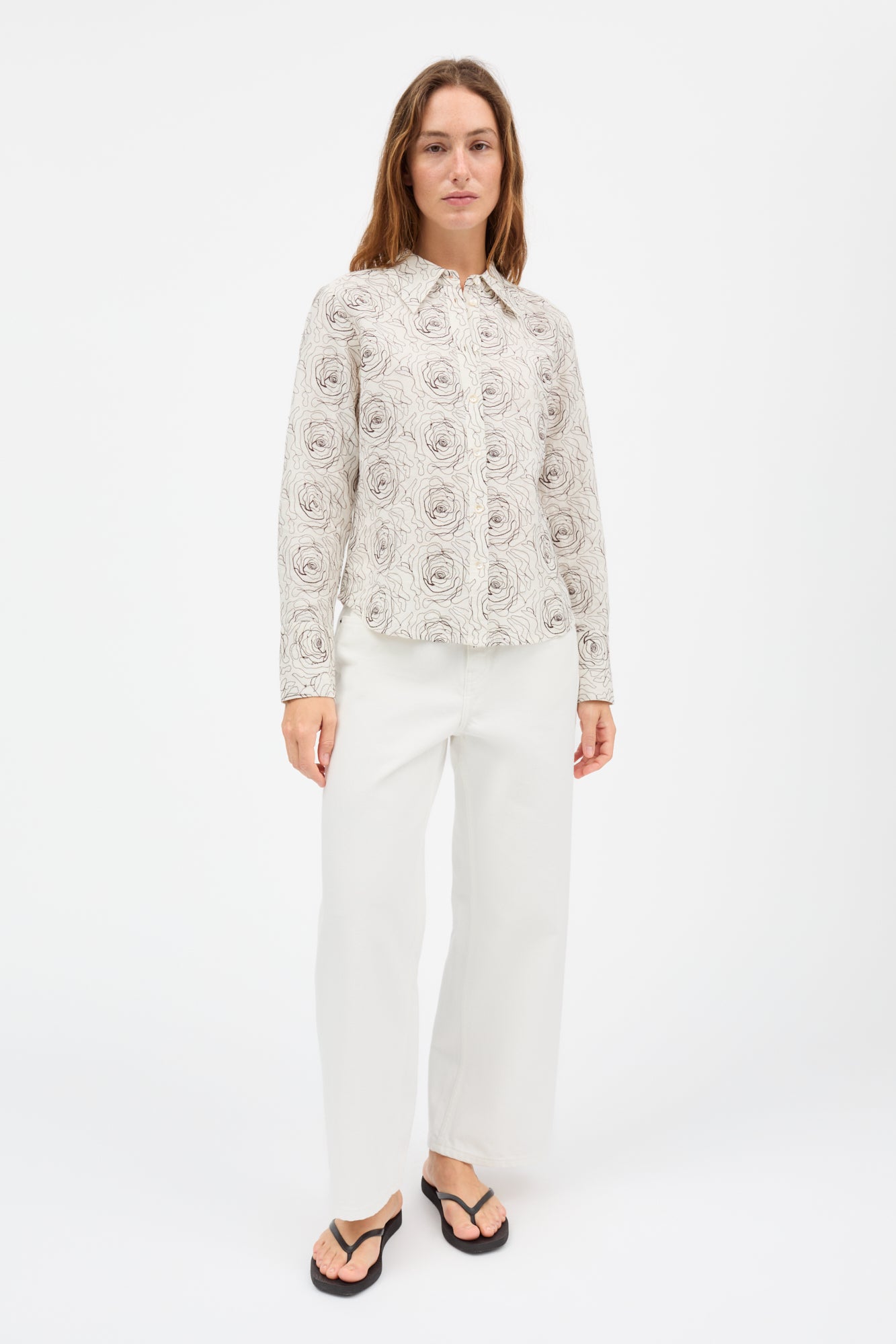 Skall Studio Fauna shirt Shirt Ecru