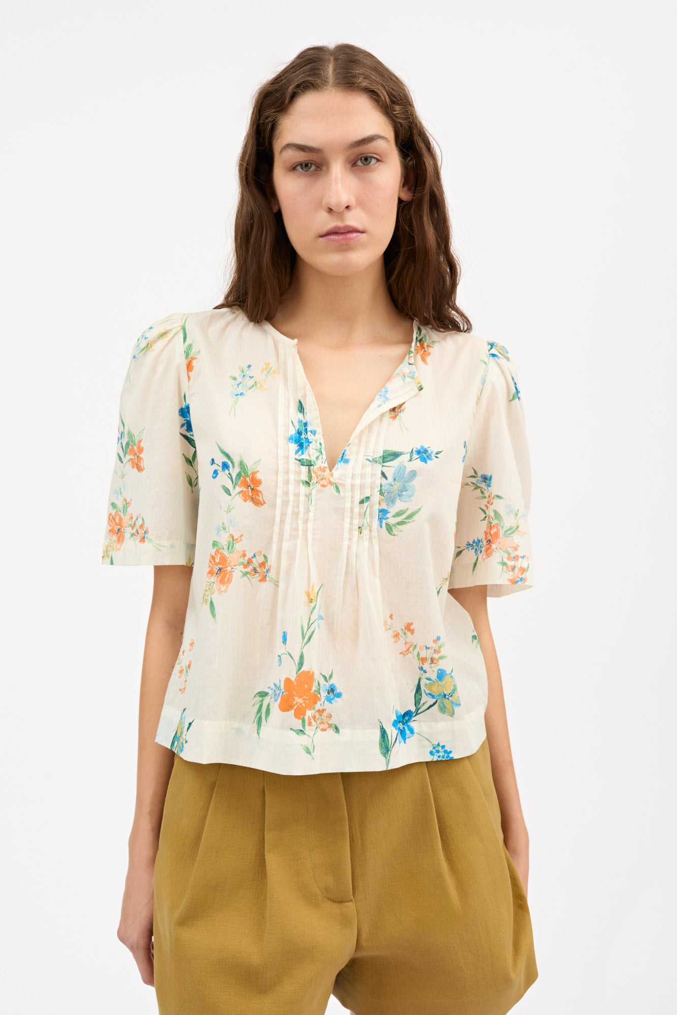 Fiore blouse - Flower bouquet – Skall Studio ENG
