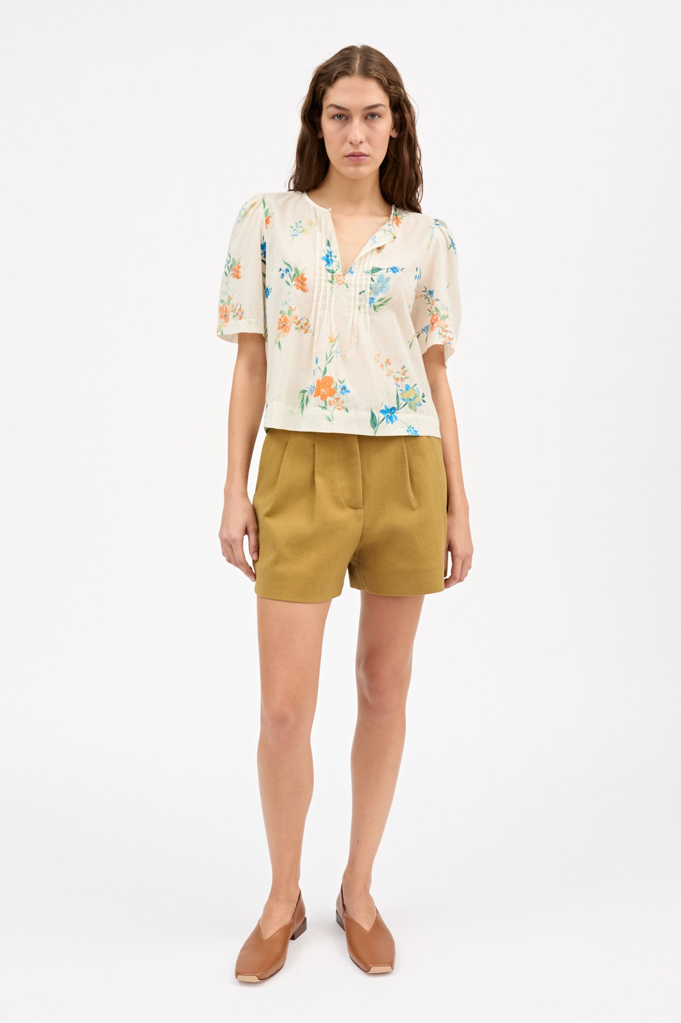 Fiore blouse - Flower bouquet – Skall Studio ENG