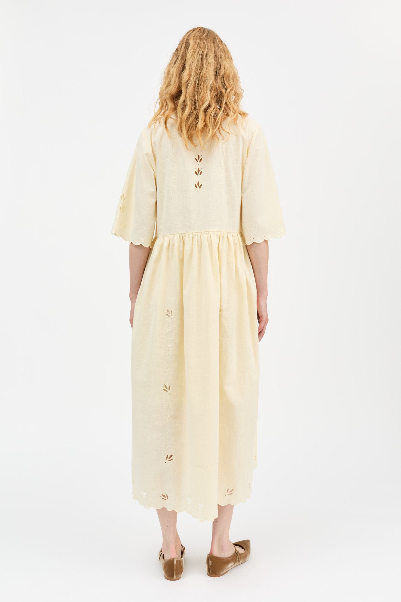 Skall Studio Fleurie dress Dress Buttermilk