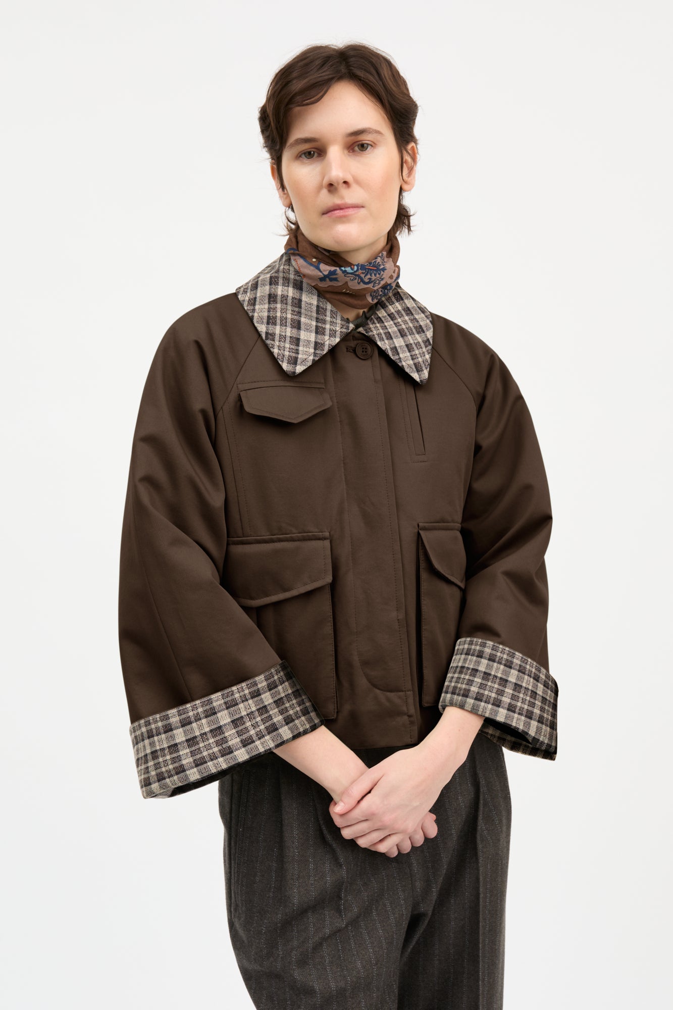 Skall Studio Gaby city jacket Jacket Coco brown