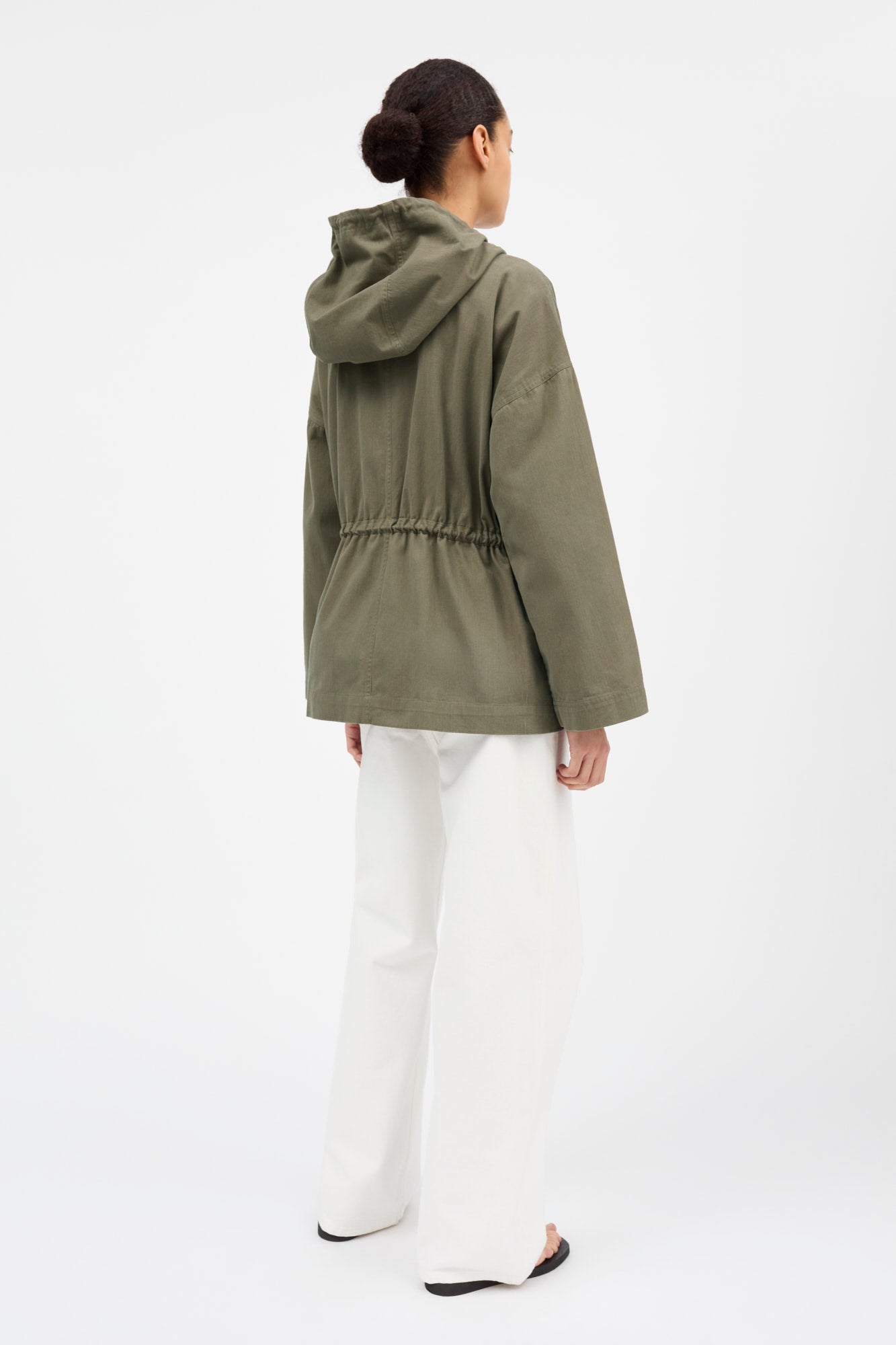 Garden parka jacket - Khaki – Skall Studio ENG
