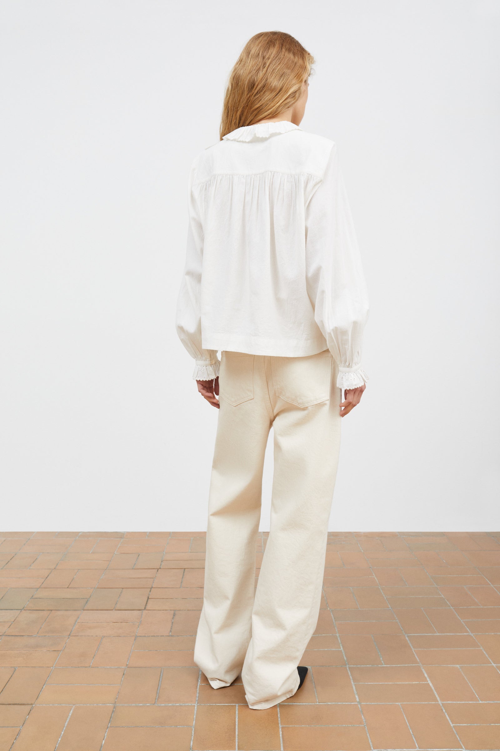 Skall Studio Iris blouse Blouse Optic white