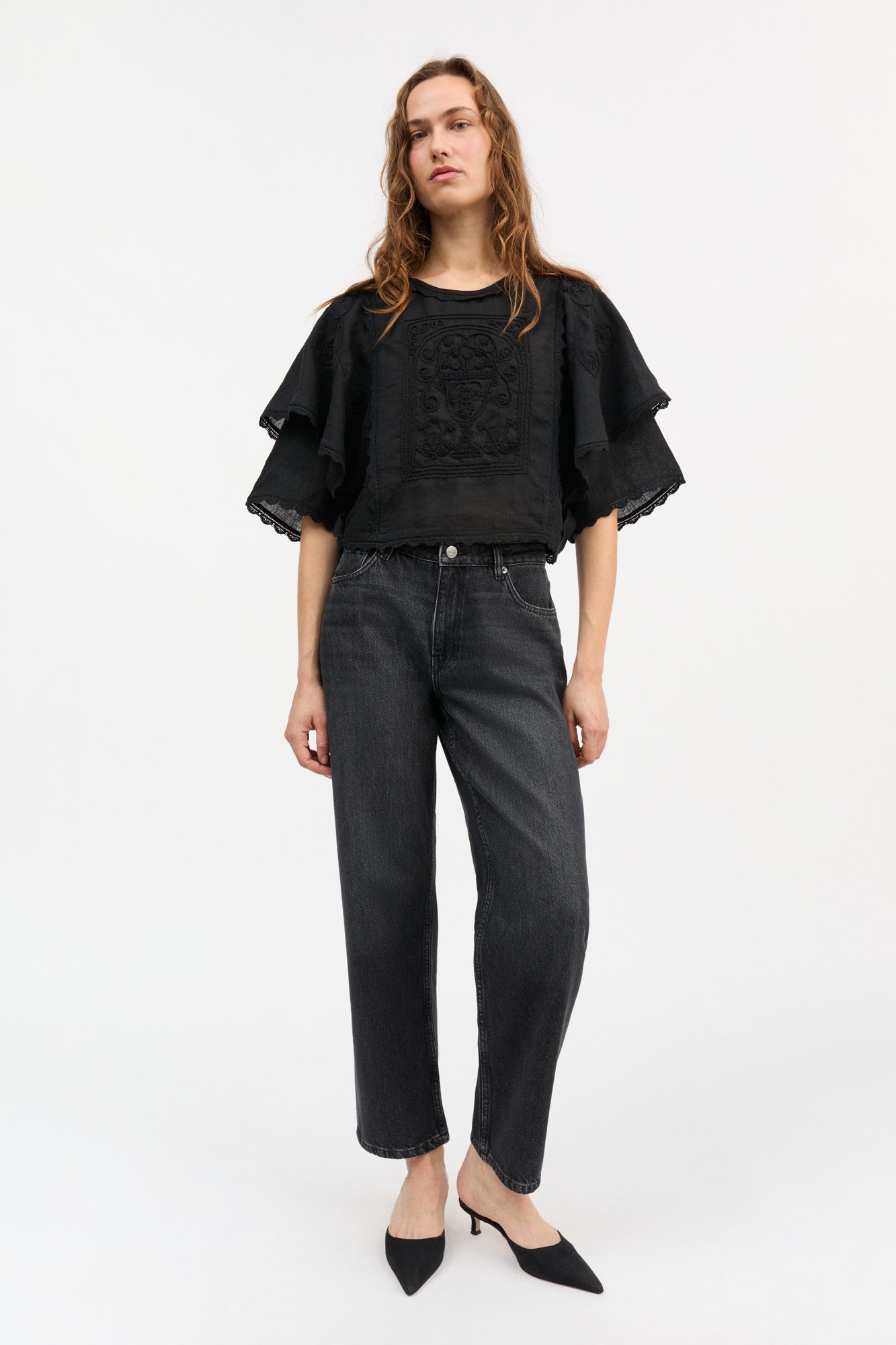 Skall Studio Jardin top Top Black