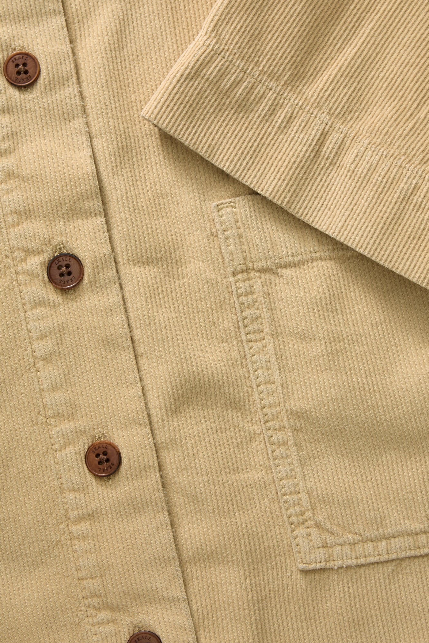 Skall Studio Jin overshirt Shirt Noisette