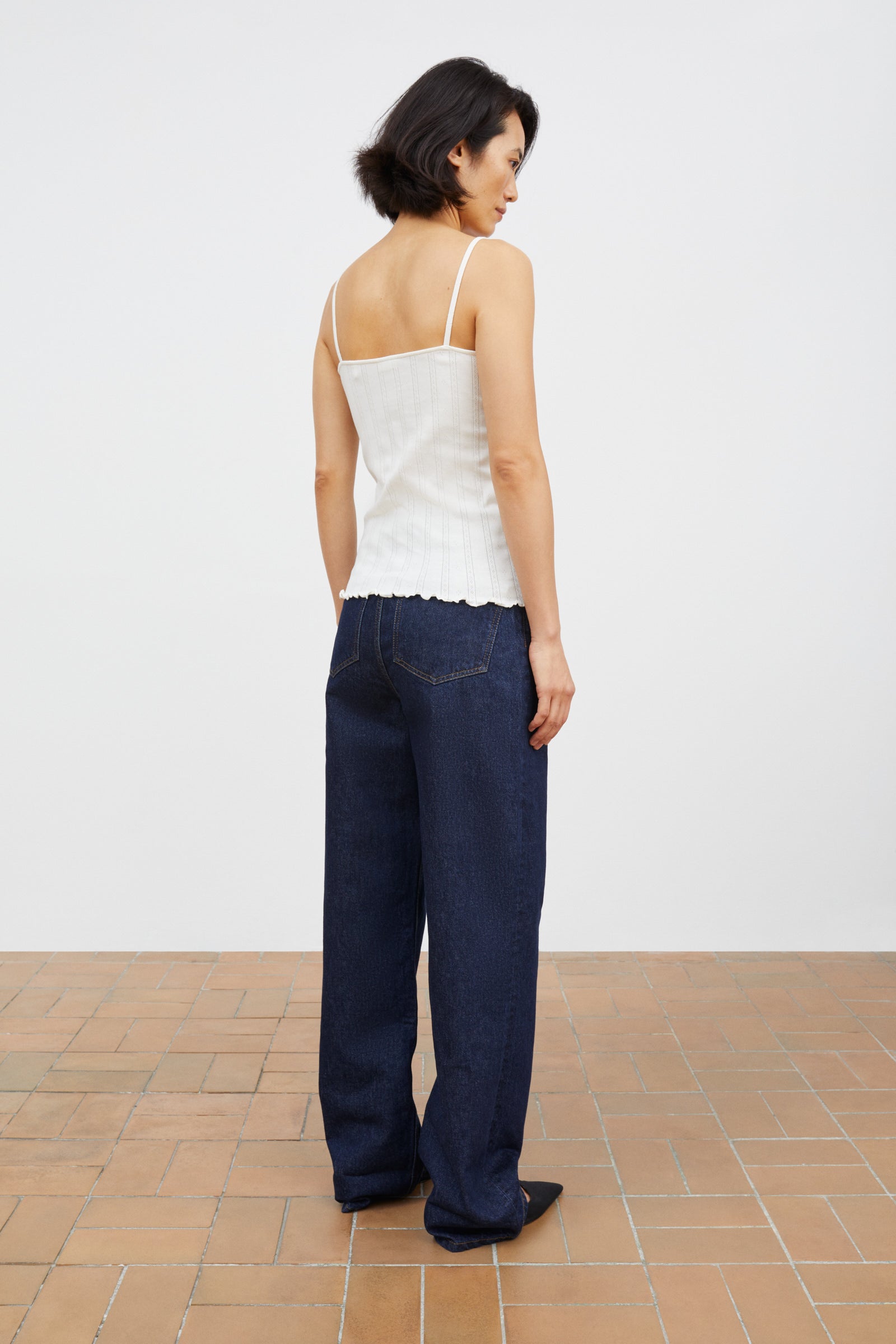 Skall Studio June cami top Top Ecru