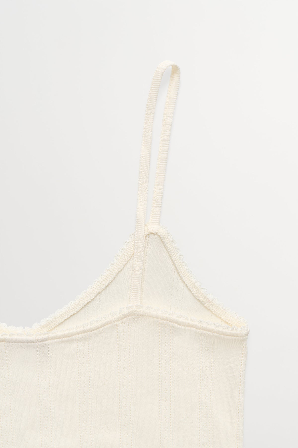 Skall Studio June singlet Top Ecru