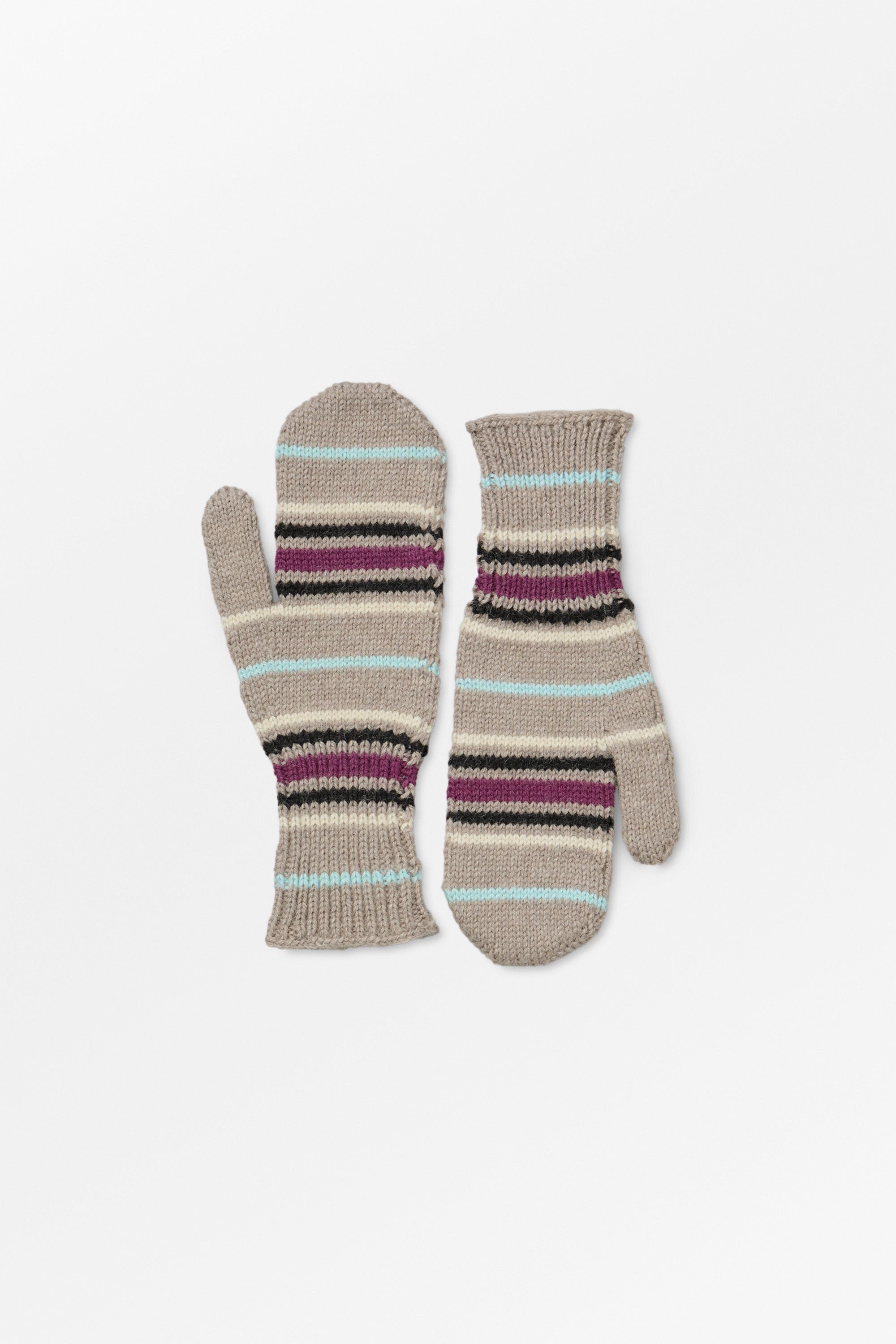 Skall Studio Laura mittens Mittens Brown mélange/Multi