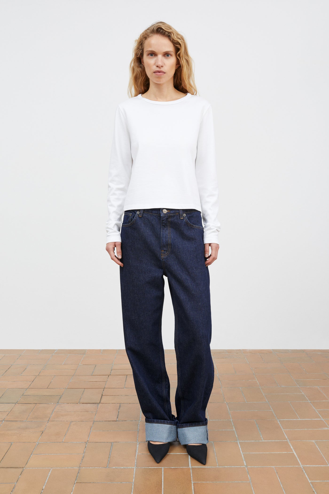 Skall Studio Loui blouse Blouse Optic white