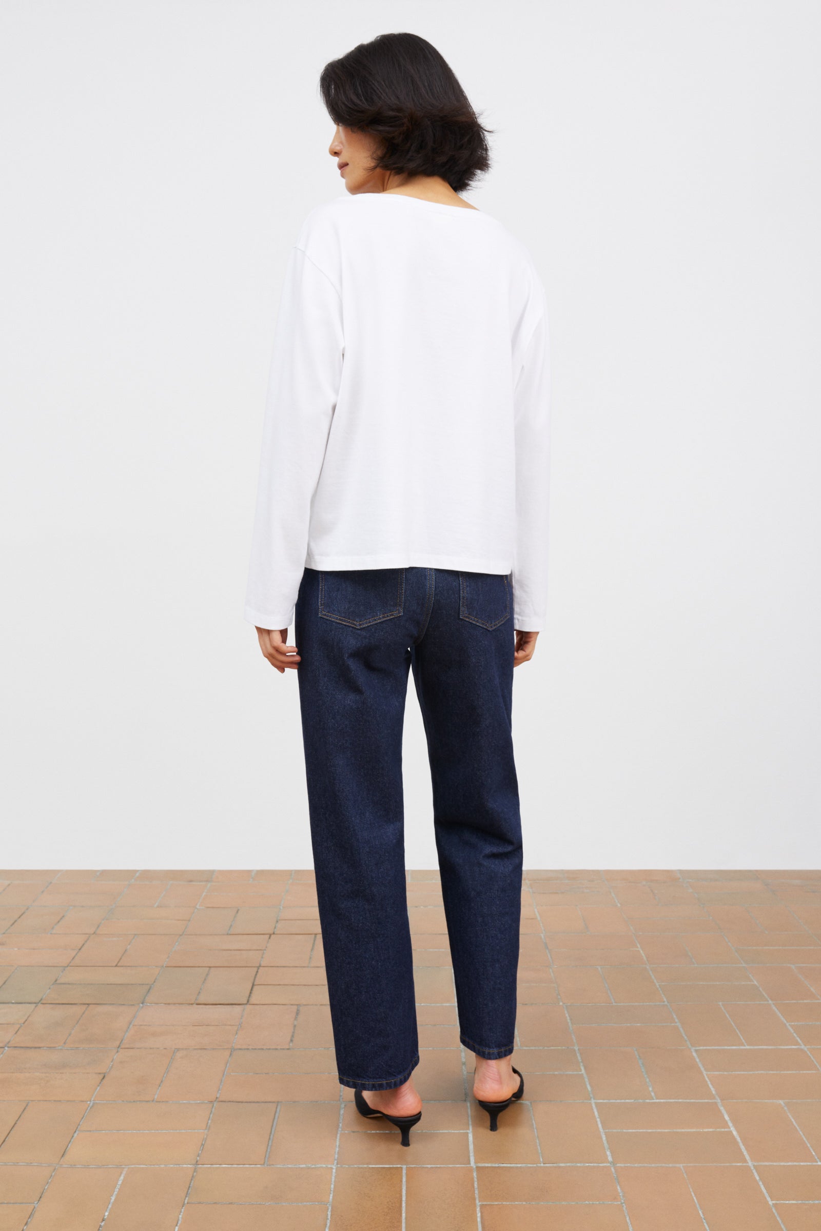 Skall Studio Loui oversized blouse Blouse Optic white