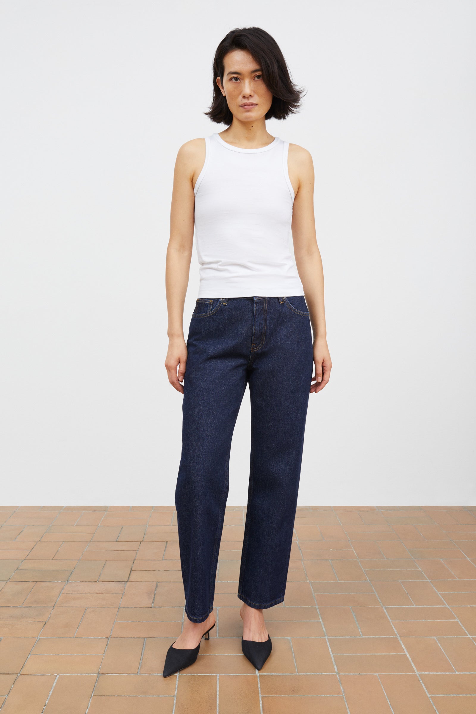 Skall Studio Loui tank top Tank top Optic white