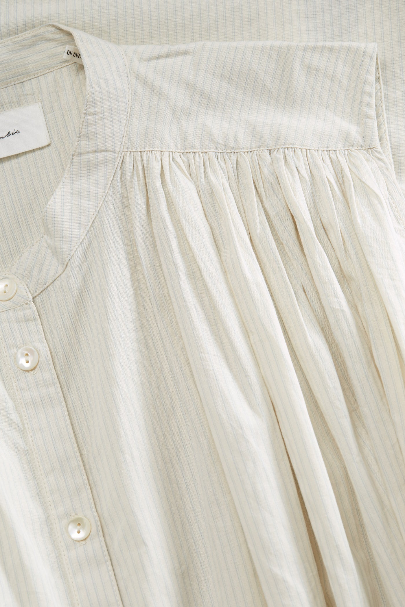 Skall Studio Louise dress Dress Light blue/White stripe