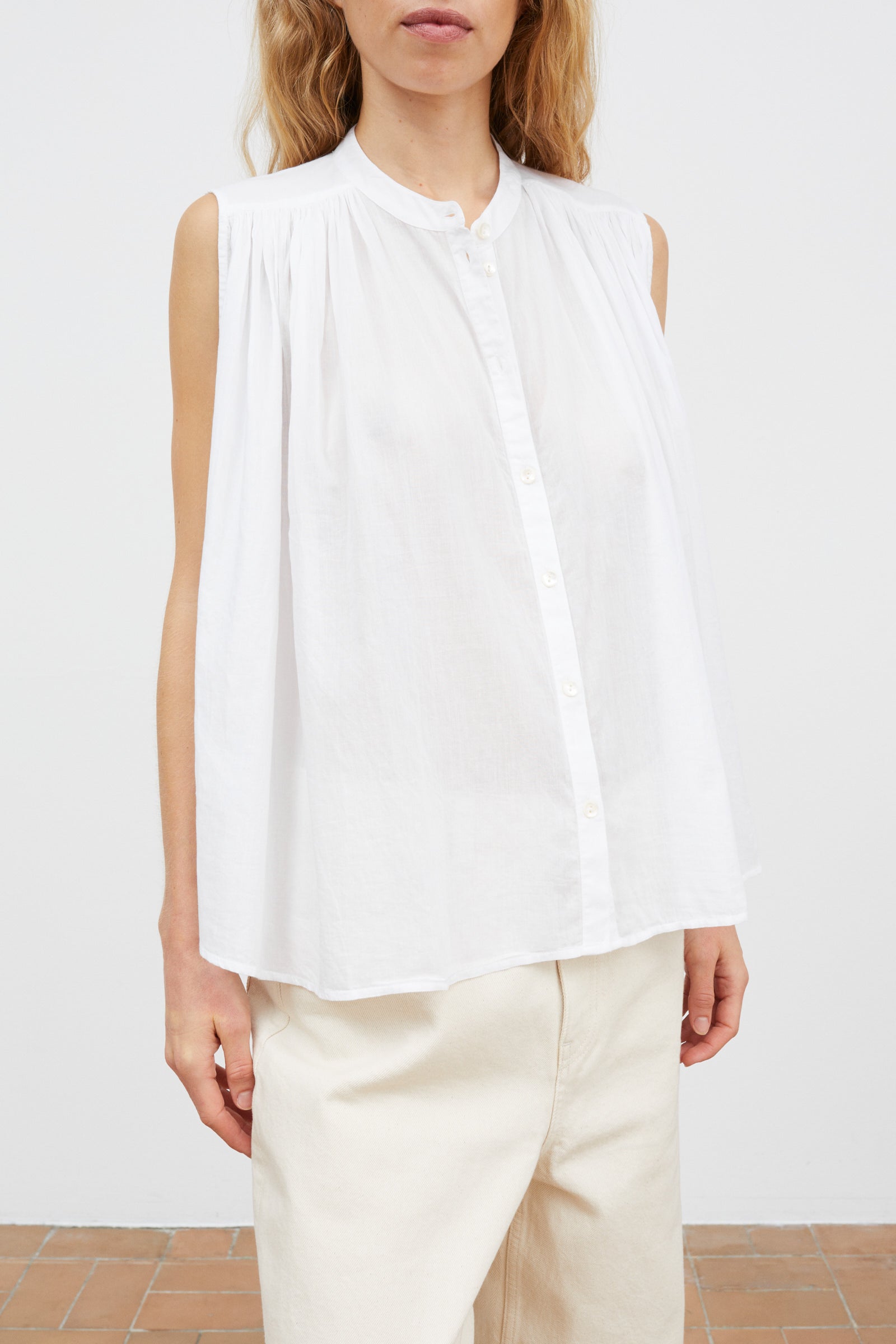 Skall Studio Louise top Top Optic white
